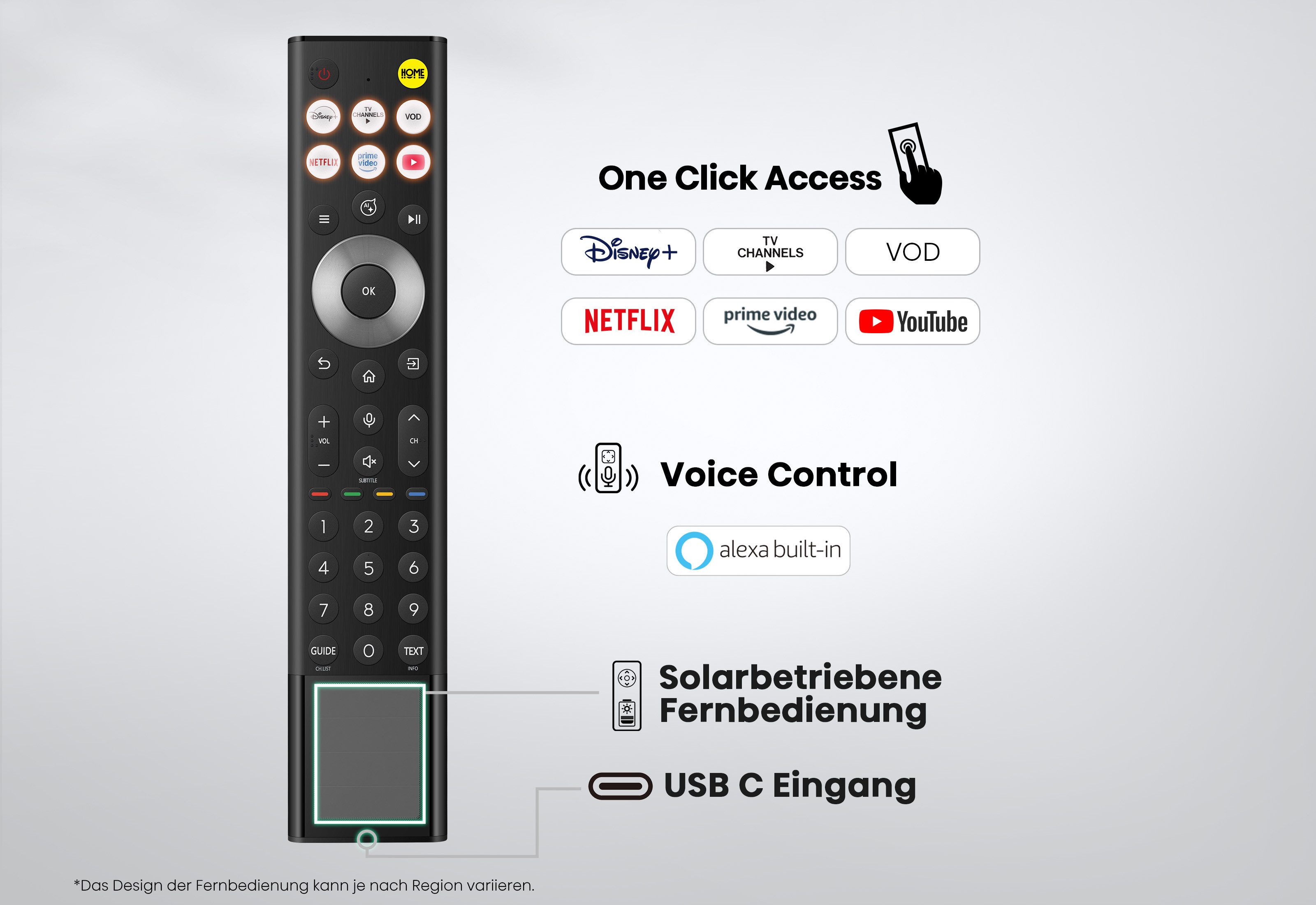 Hisense 55U7DS PRO Mini-LED-Fernseher (139 cm/55 Zoll, 4K Ultra HD, Smart-TV)