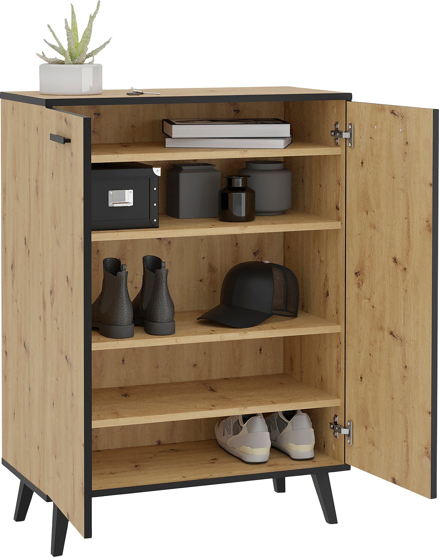 FMD Mehrzweckschrank Plau Breite 68,5 cm