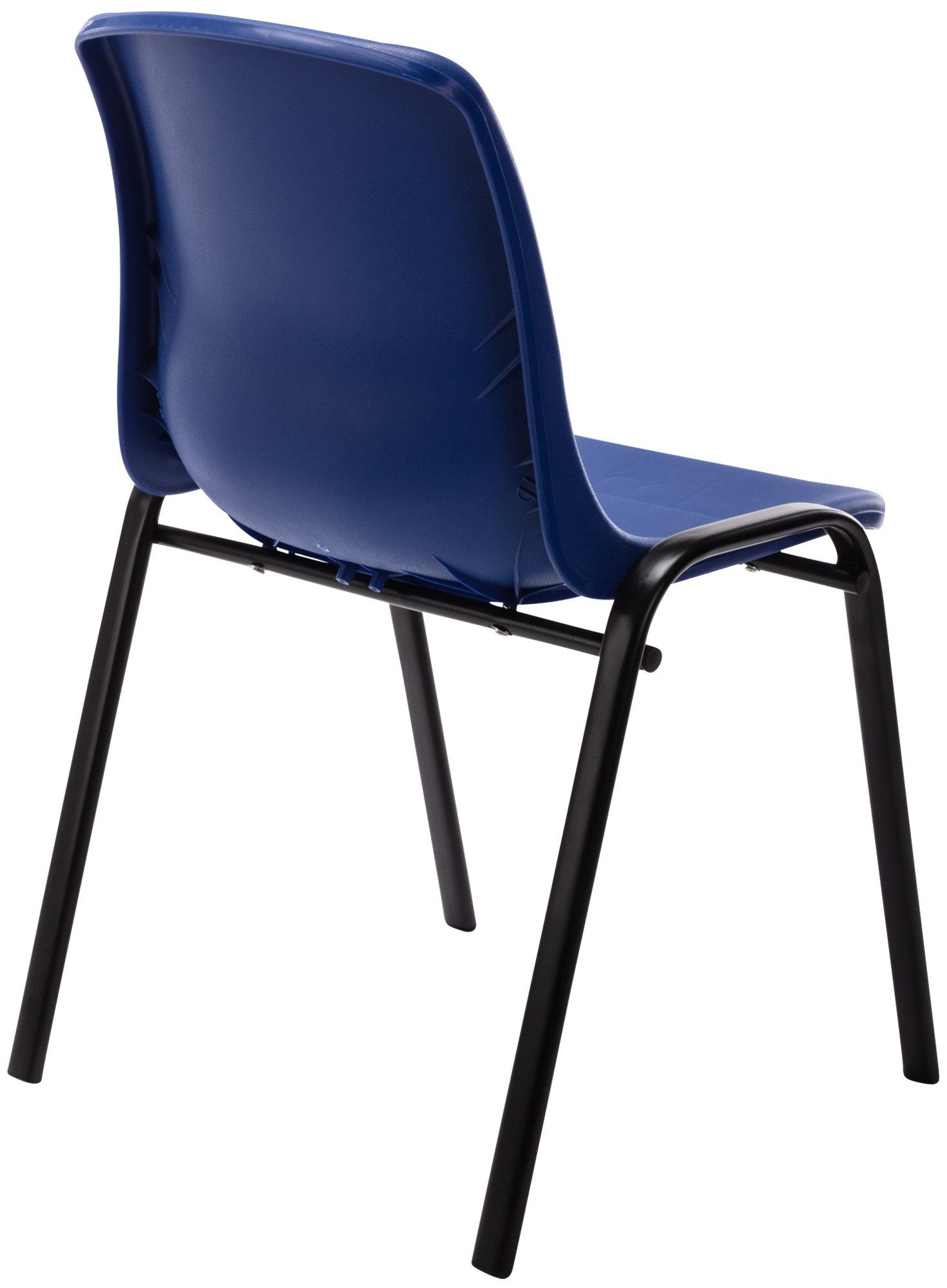 furnicato Stapelstuhl Nowra 76x47x52 cm blau (1 St)