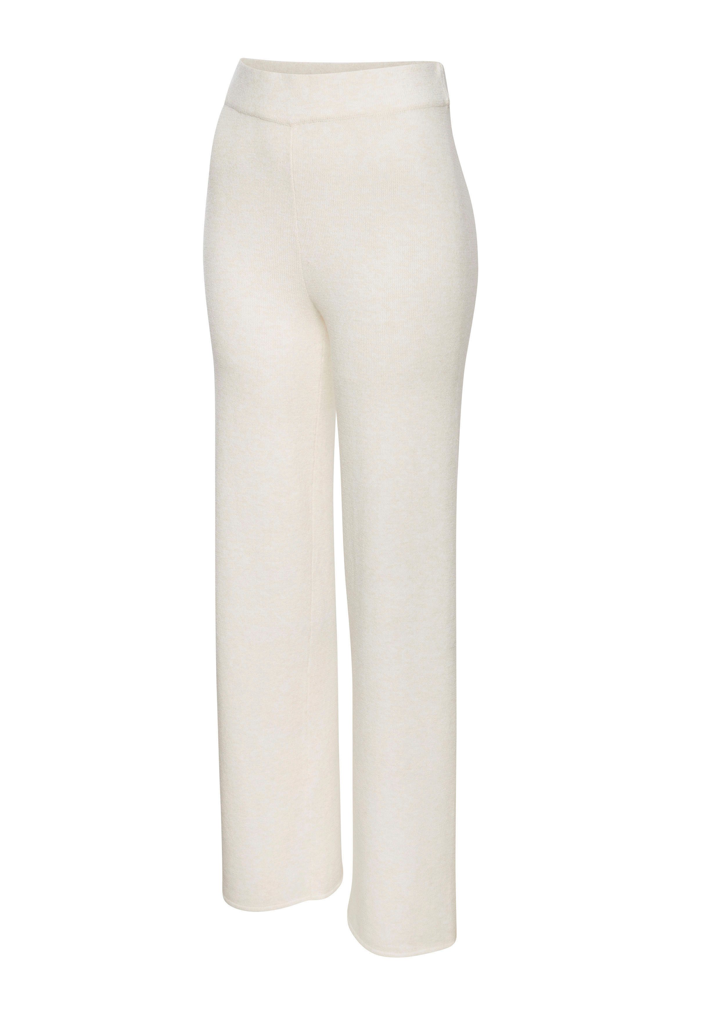 LASCANA Strickhose lässig aus hochwertigem Strick, Loungewear