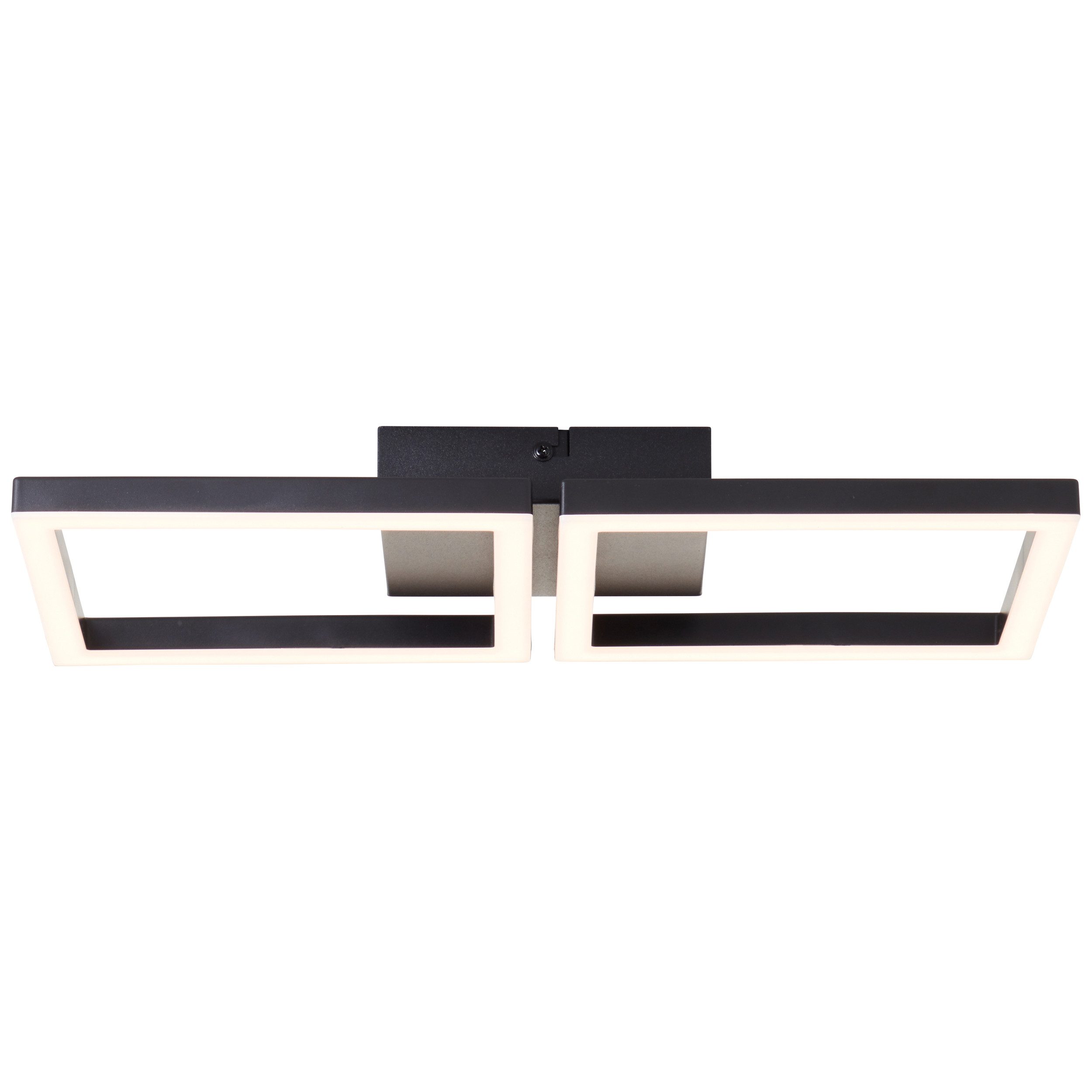 Brilliant LED Deckenleuchte Tabea, LED fest integriert, Warmweiß, LED-Profilleuchte, 20 x 41 x 5 cm, 2300 lm, 3000 K, Metall, schwarz