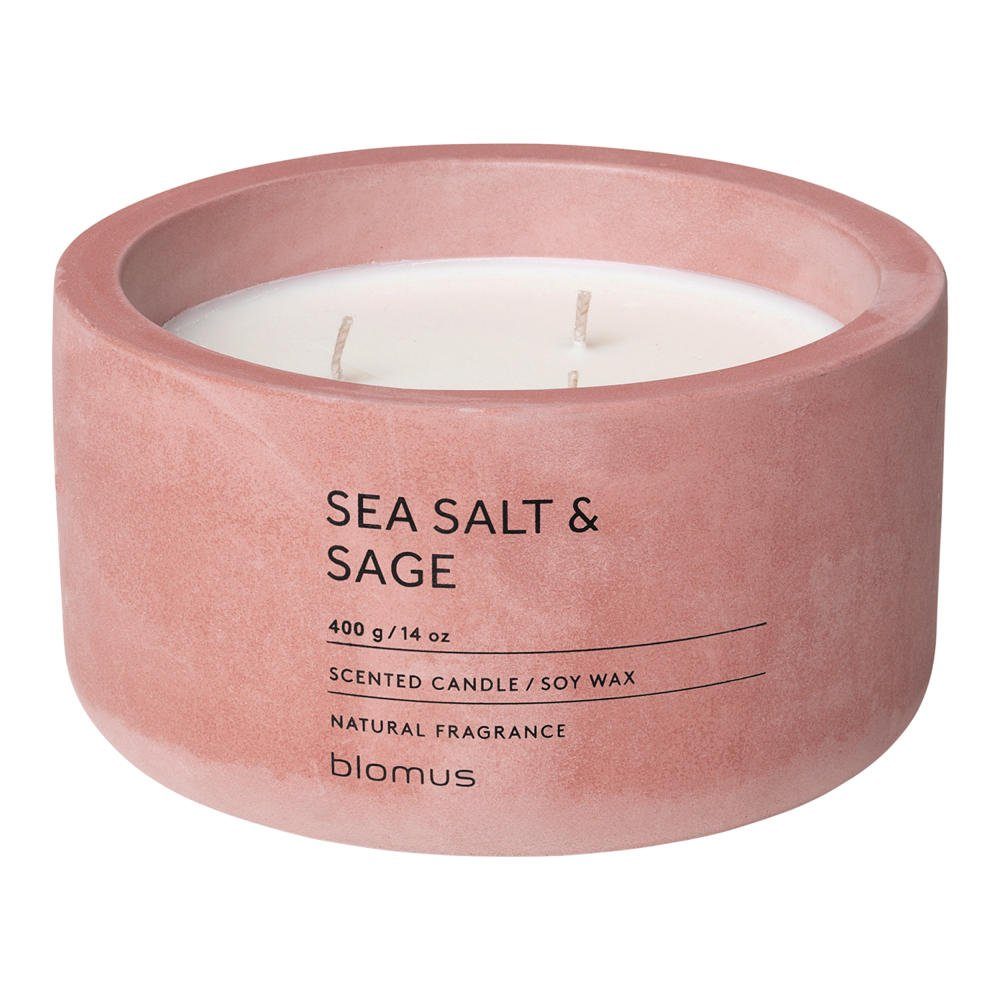 Salt Duftkerze Sage Duft Kerze & Duftkerze FRAGA withered Candle (kein-set) Sea Beton rose blomus