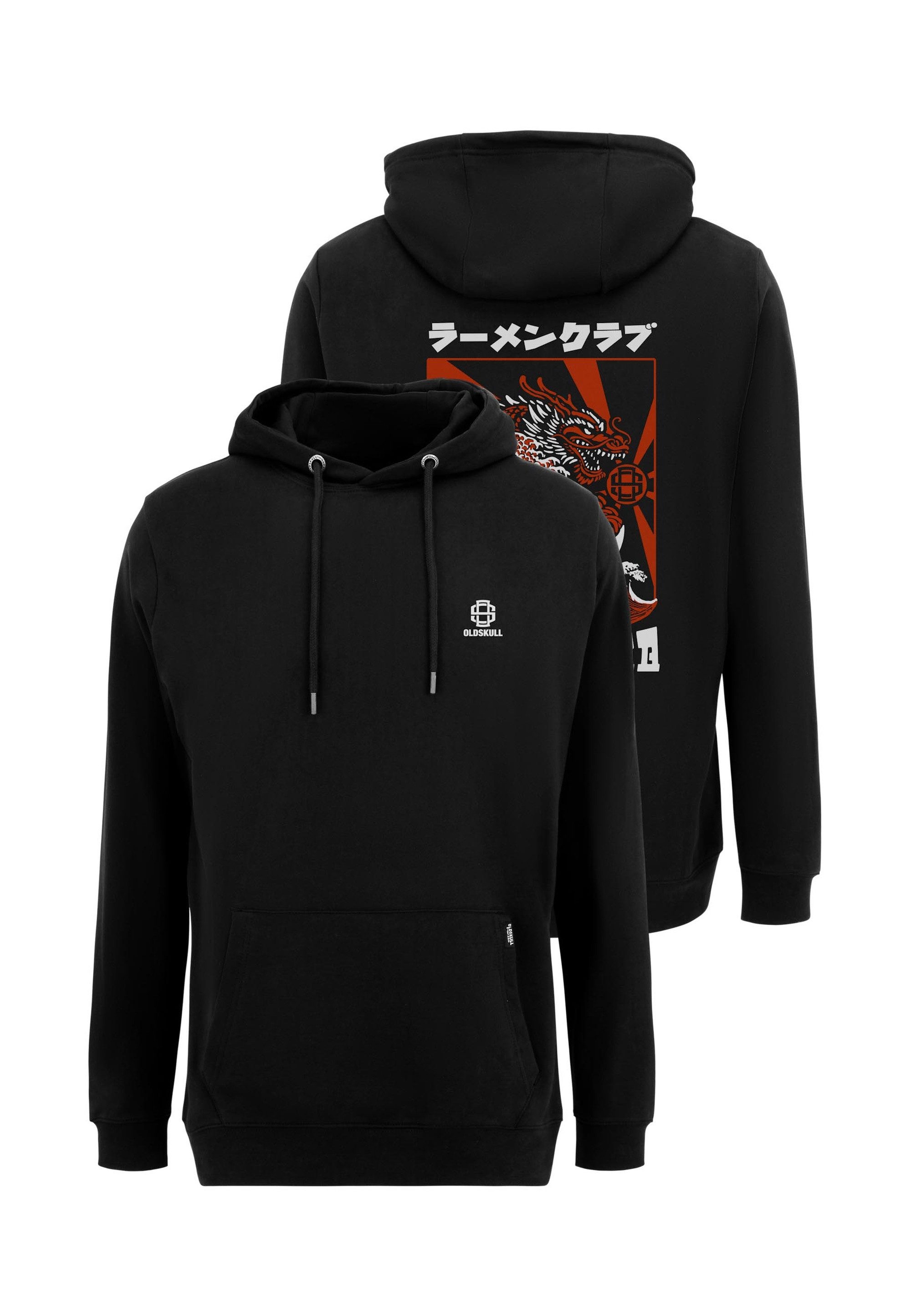 Kapuzensweatshirt Asian Ramen Club Dragon Graphic