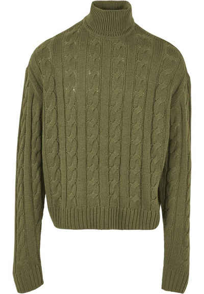 URBAN CLASSICS Rundhalspullover Urban Classics Herren Boxy Roll Neck Sweater (1-tlg)
