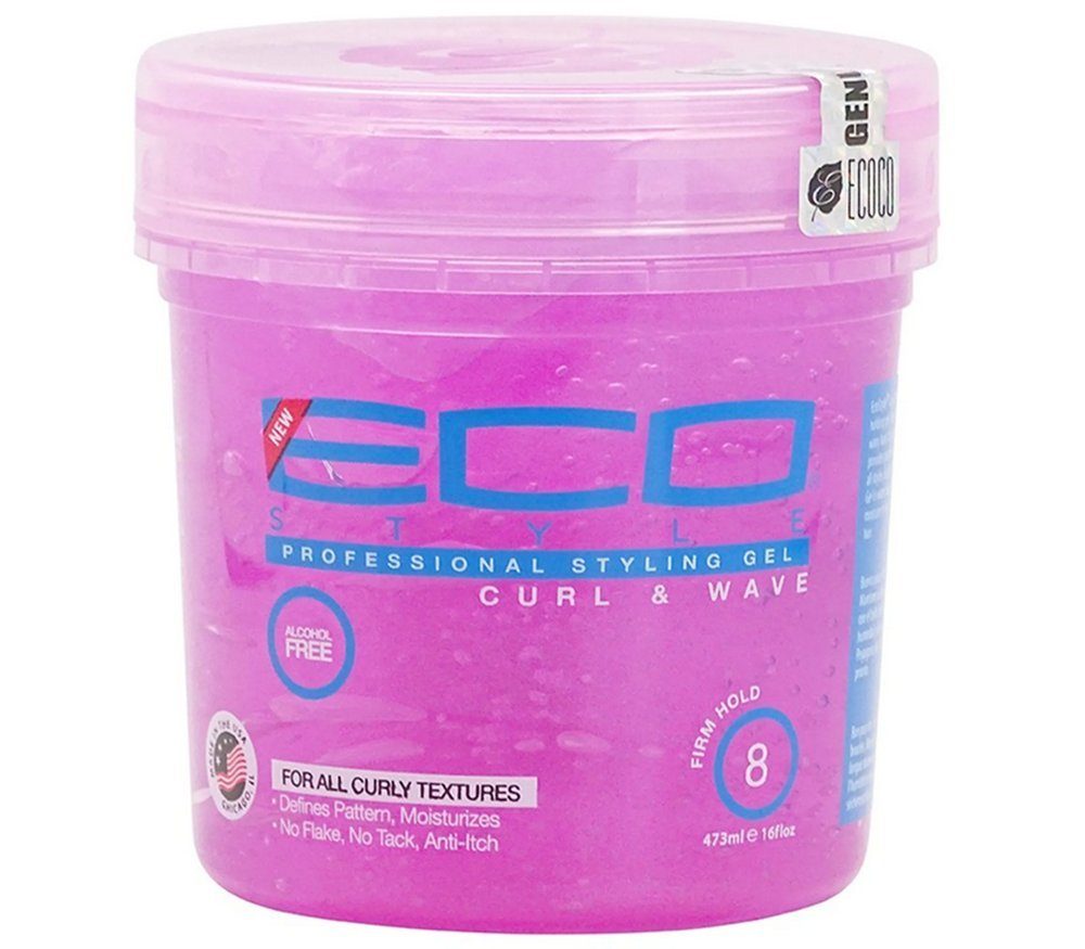 Eco Styler Professional Haargel Eco and 473ml Curl Wave Gel Styling Styler