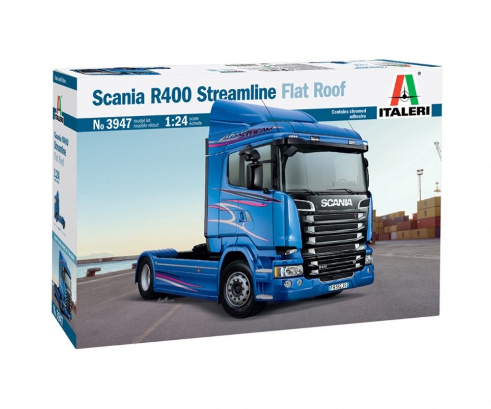 Italeri Modellbausatz Italeri 1:24 Scania R400 Streamline (Flat Roof)