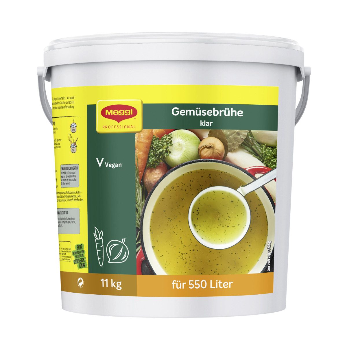 MAGGI Saucen, Maggi Klare Gemüsebrühe Würzmix herzhaft klassisch 11000 g