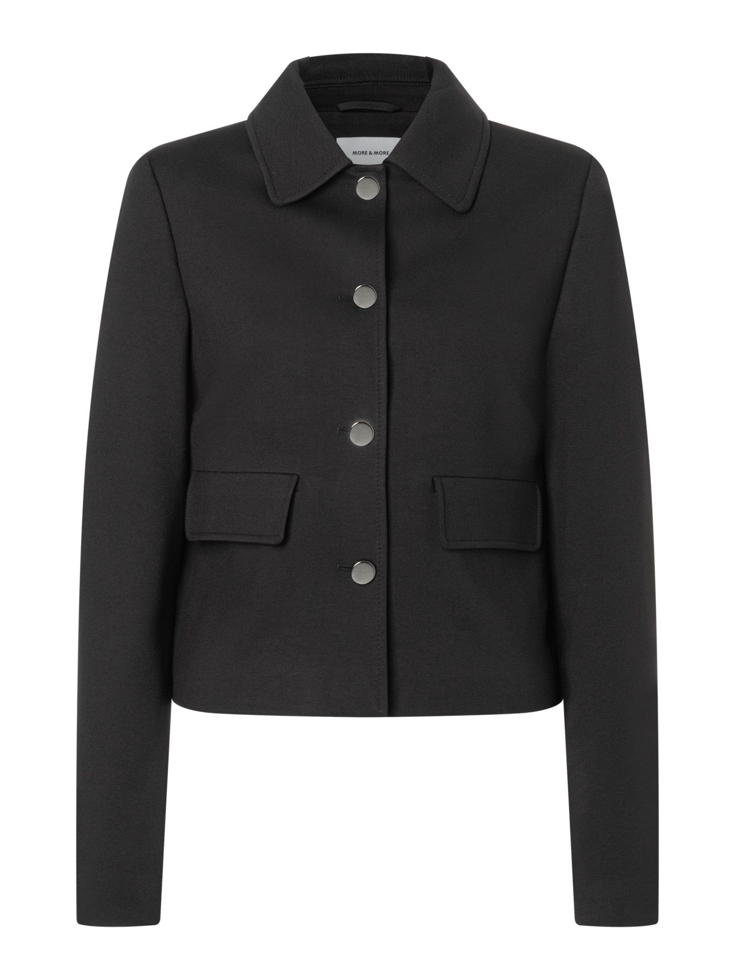 MORE&MORE Kurzblazer kurzer, Stretch- Jersey-Blazer