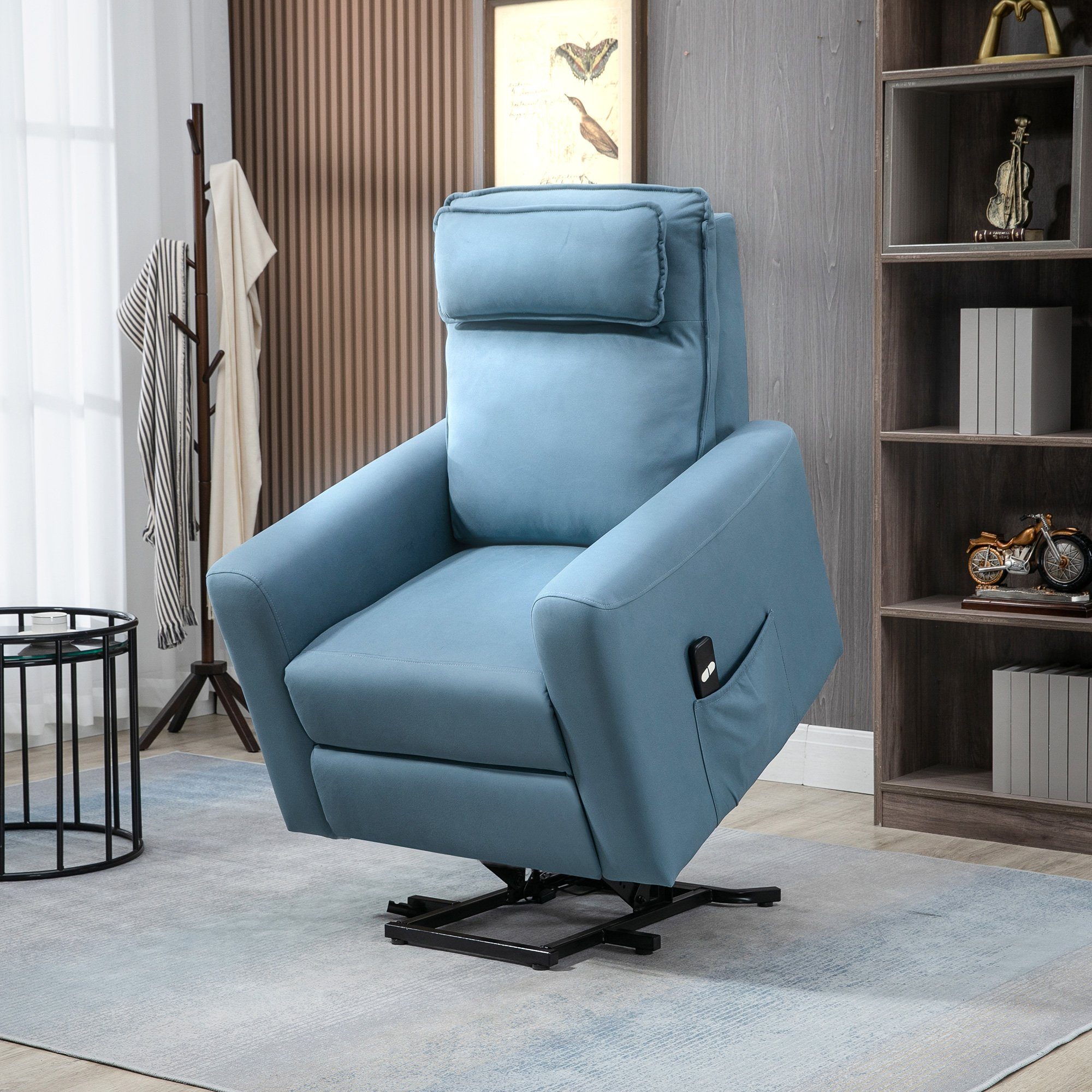 HOMCOM Massagesessel elektrischer Aufstehsessel Relaxsessel mit günstig online kaufen