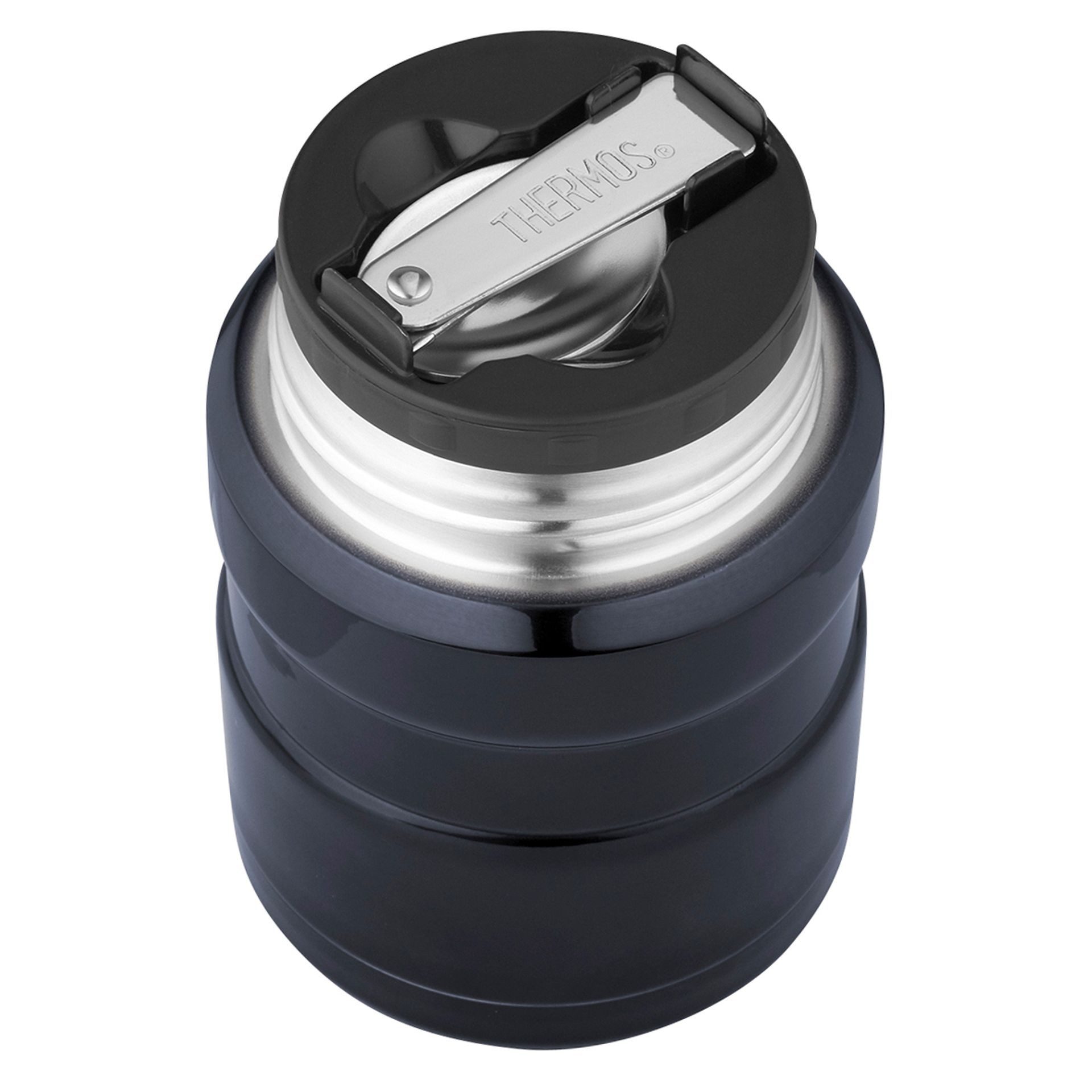 THERMOS Thermobehälter Essensbehälter 'King' dunkelblau, Edelstahl, Essensbehälter 'King' dunkelblau, mit persönlicher Wunschgravur