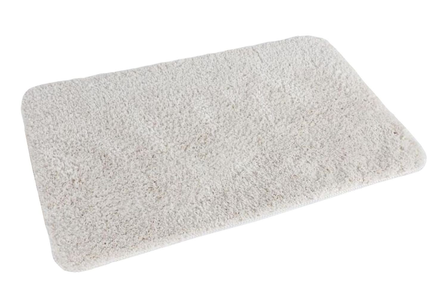 Badematte Mikrofaser Badematte 80x50cm flauschig Badvorleger Duschvorleger Badte BURI