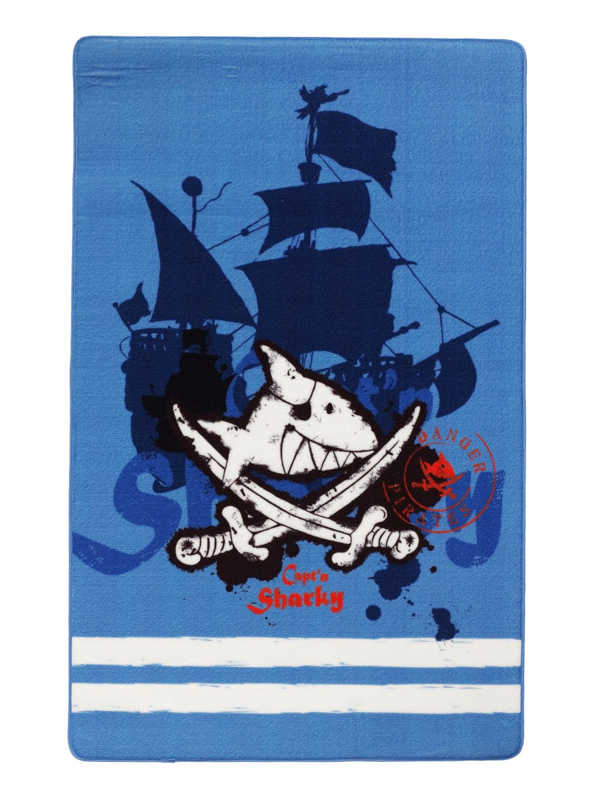 Capt`n Sharky Kinderteppich Capt´n Sharky 100x160cm, rechteckig