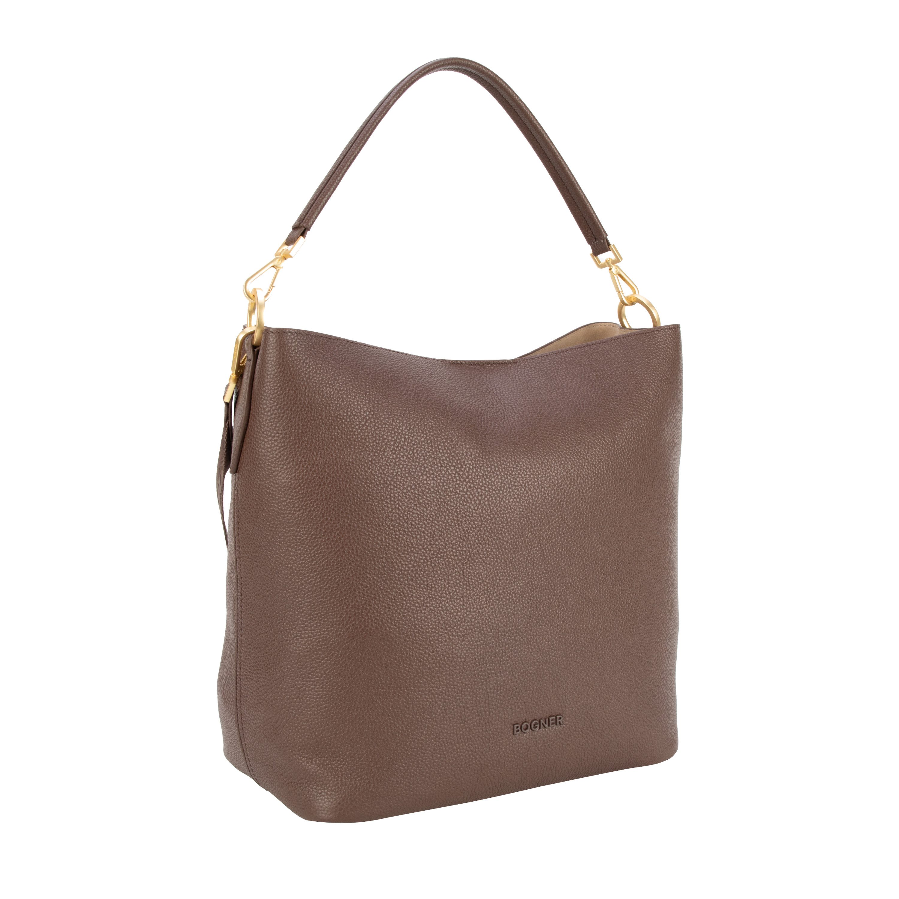 BOGNER Handtasche Bogner - Damen Hobo Pontresina Neve Jessi