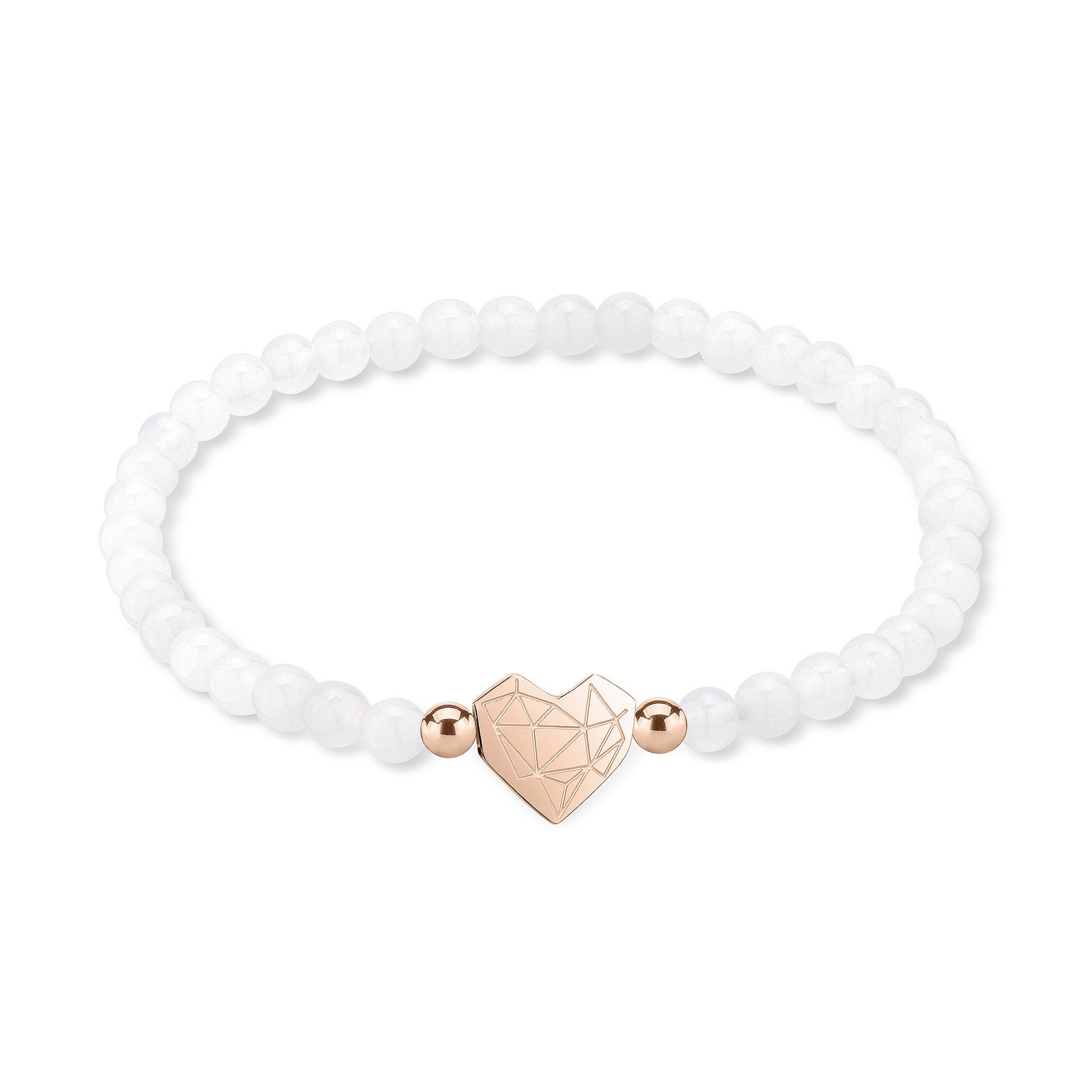 Liebeskind Berlin Armband Broken Heart Beads Edelstahl