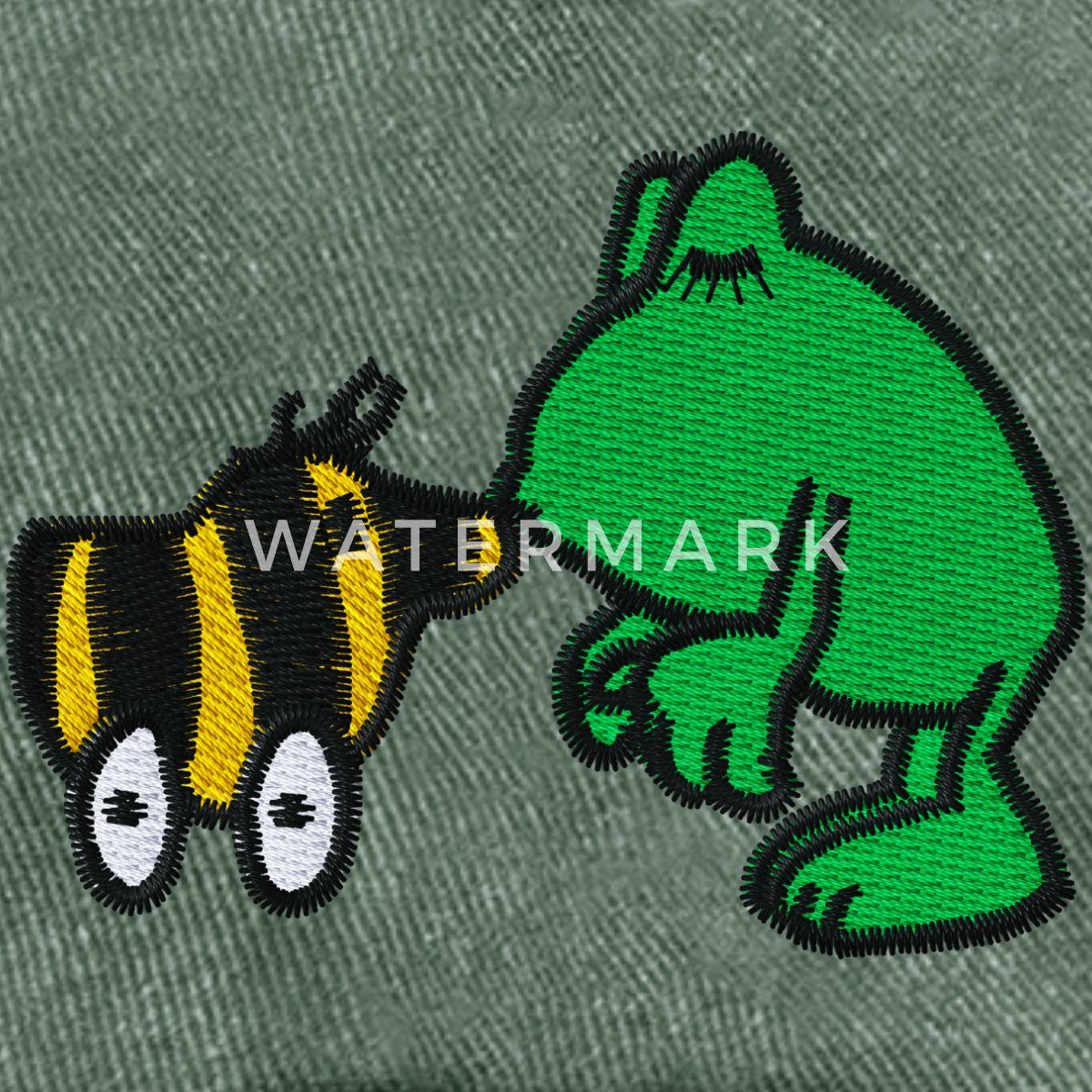 Spreadshirt Baseball Cap Janosch Frosch & günstig online kaufen