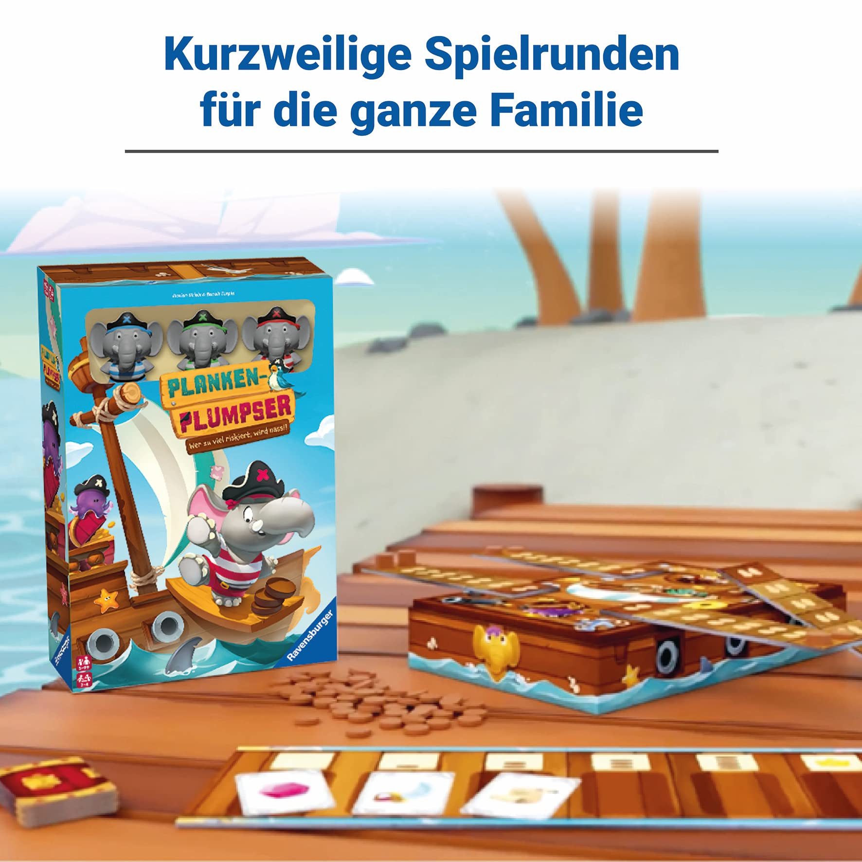 Ravensburger Spiel Planken-Plumpser, Ravensburger Spiel