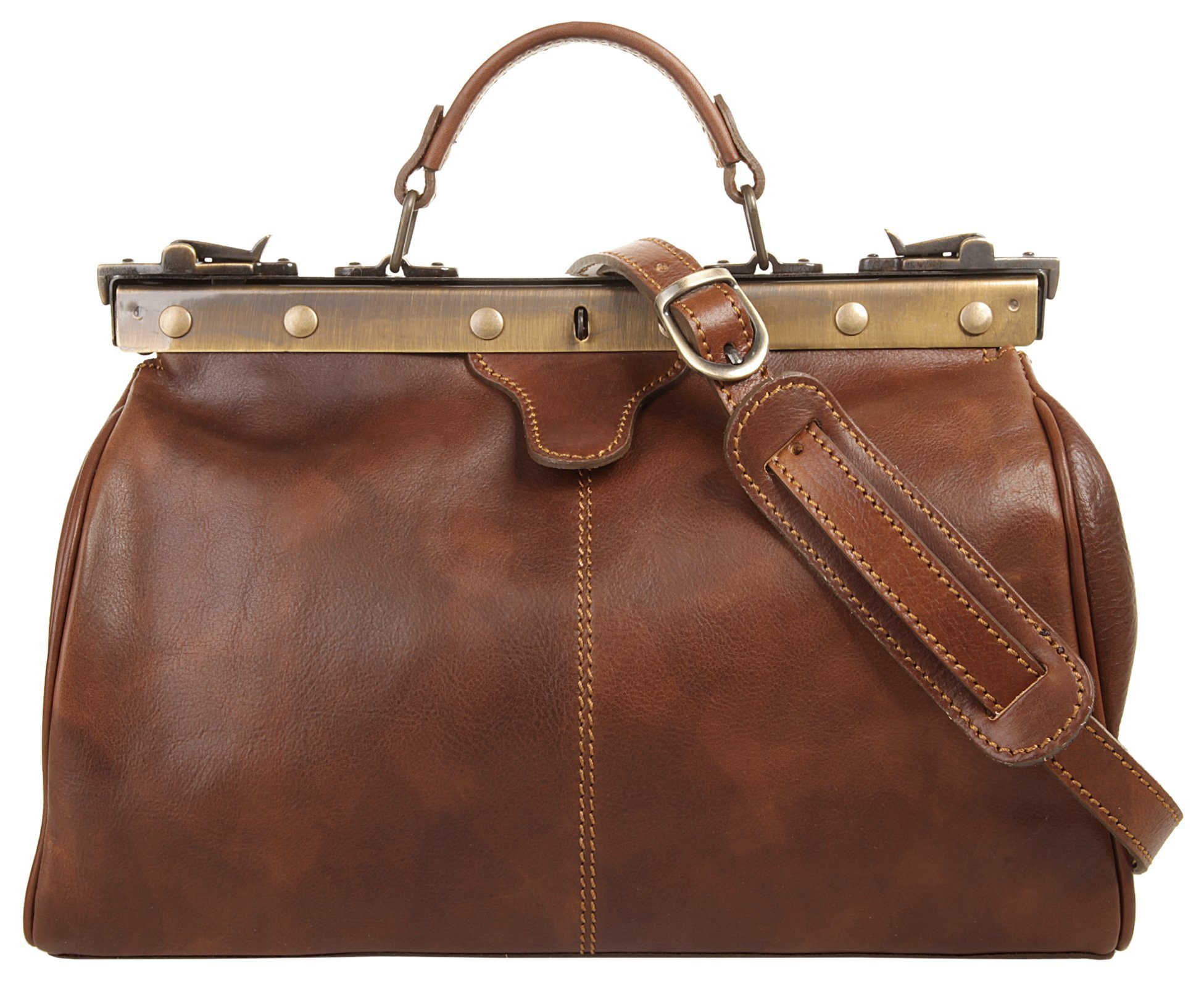 Piké Henkeltasche, echt Leder, Made in Italy günstig online kaufen