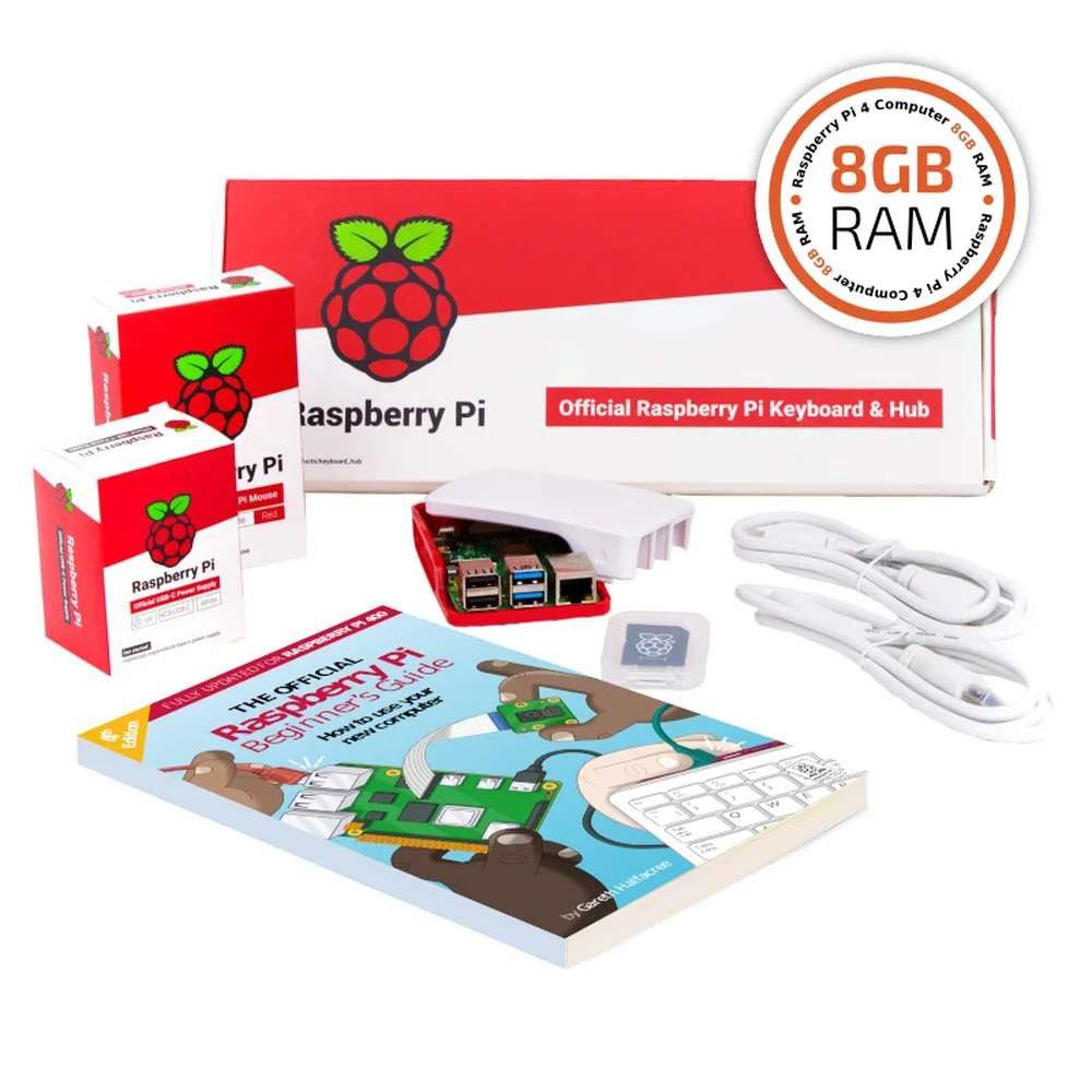 Raspberry Pi Raspberry Pi SI-RPI4B-FULL8GB Entwicklungsplatine BCM2711 1500 MHz Mini-PC