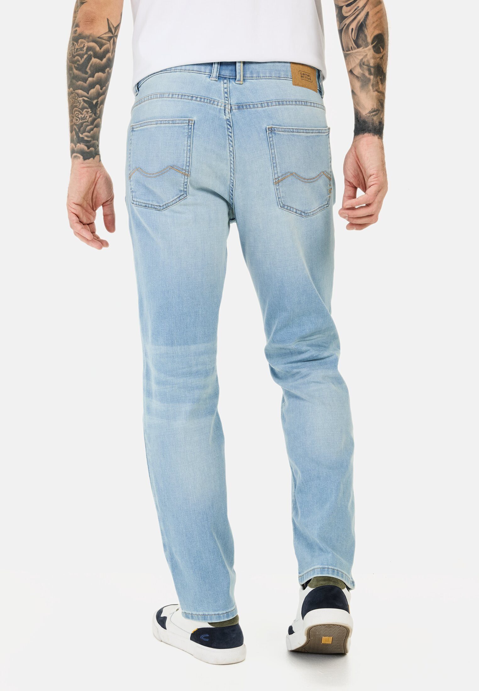 camel active 5-Pocket-Jeans in Relaxed Fit günstig online kaufen