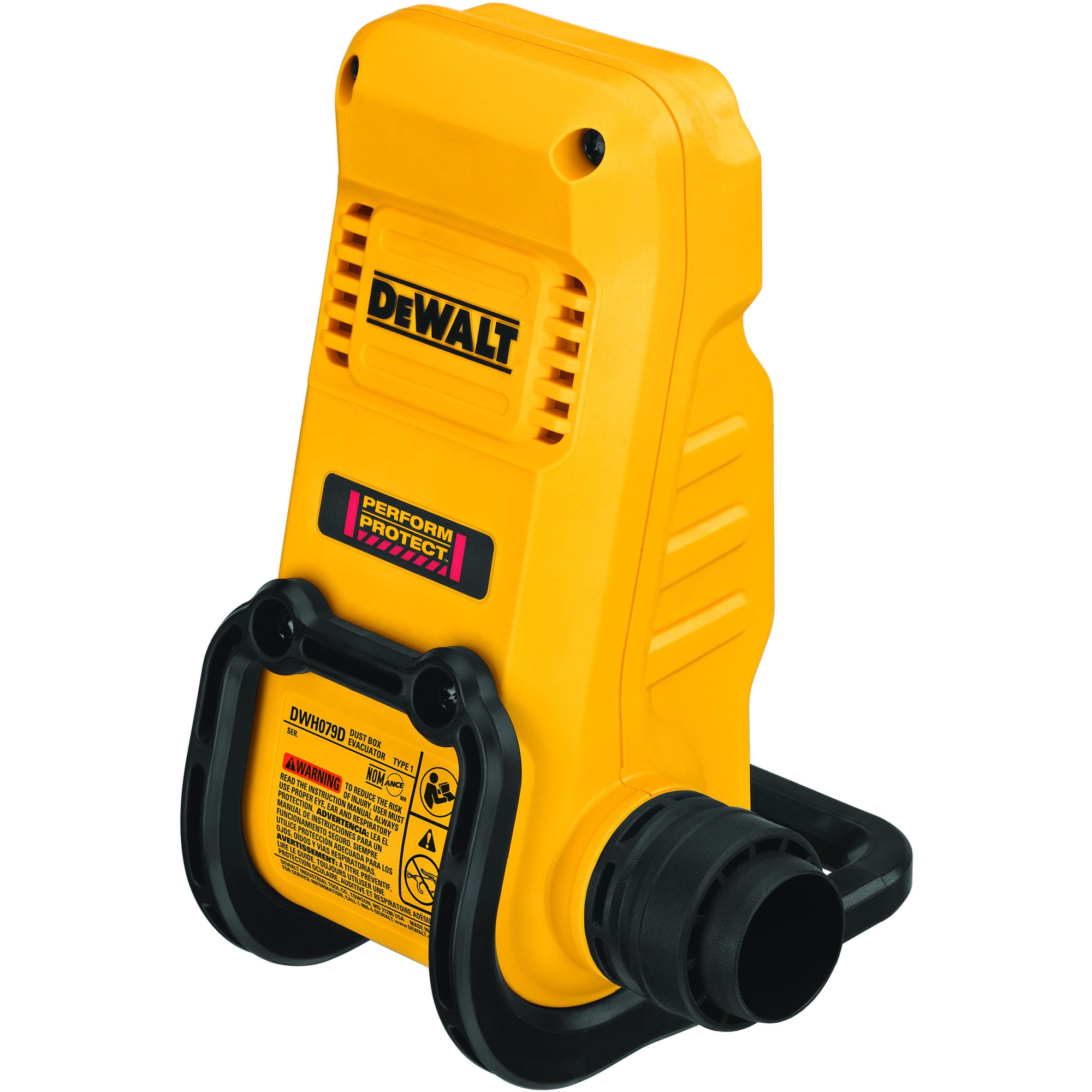DeWalt Staubsauger-Verlängerungsrohr DEWALT Staubbox-Absaugadapter DWH079D, Staubsauger-Aufsatz, (für
