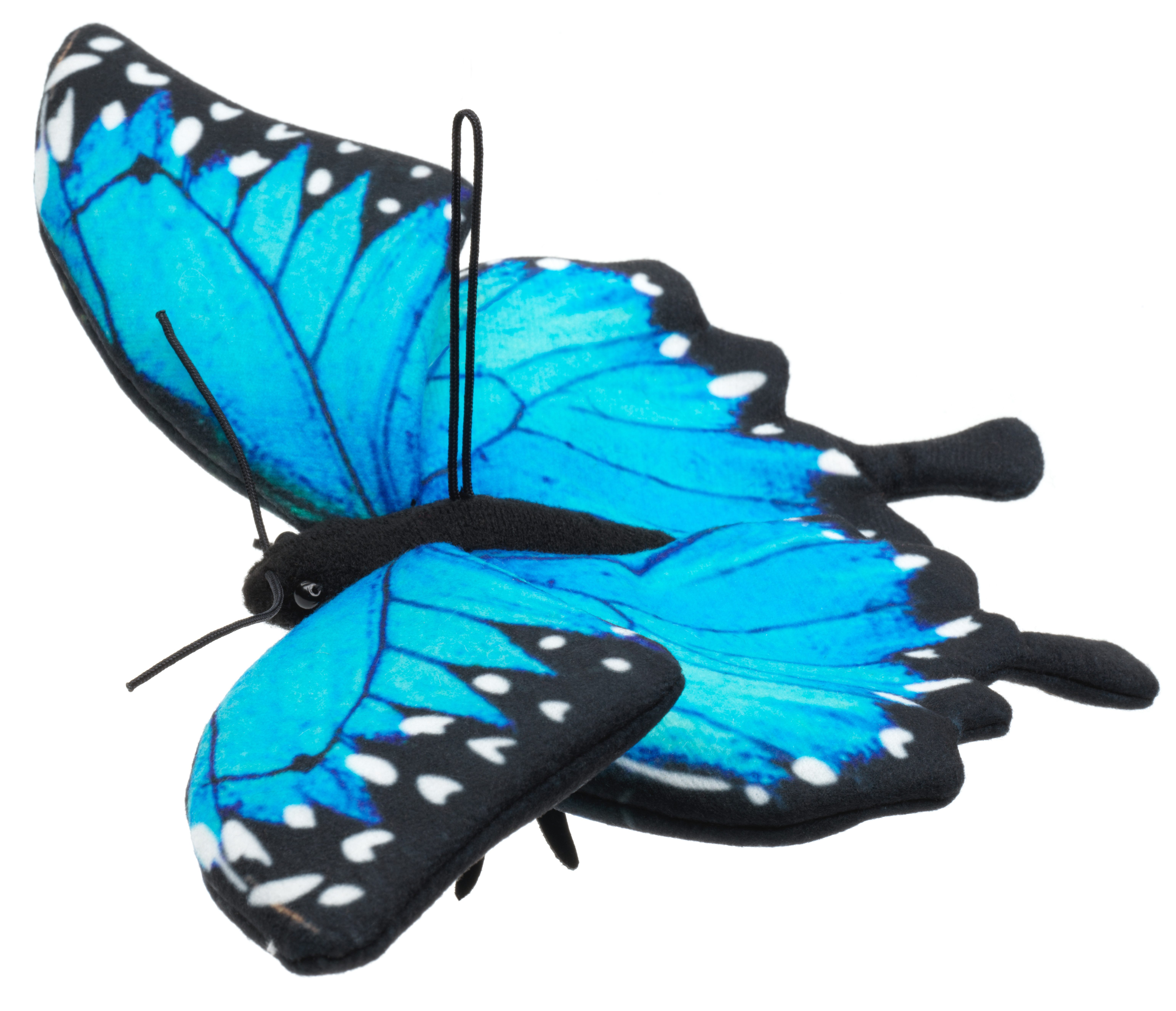 Uni-Toys Kuscheltier Schmetterling (mit Schlaufe) - Verschiedene Farben - P günstig online kaufen
