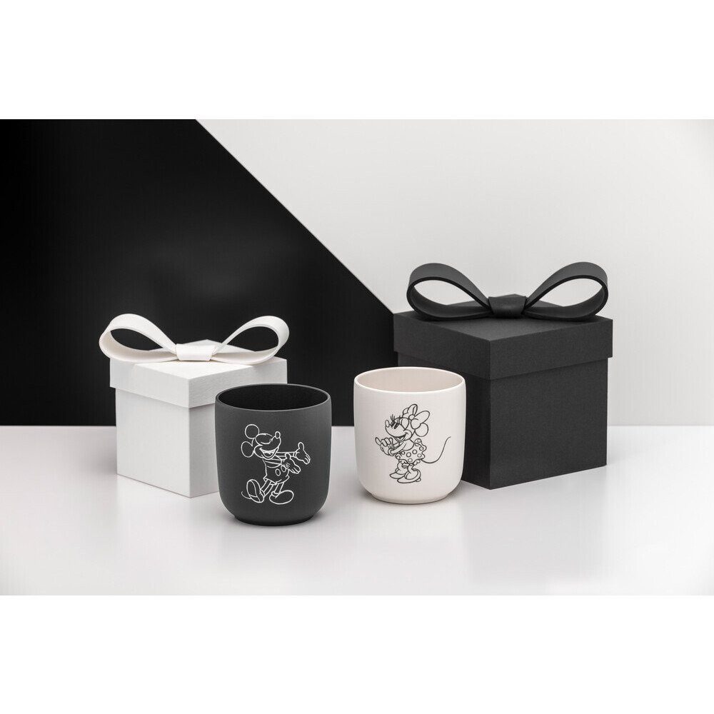 Villeroy & Boch Kaffeeservice Kaffeebecher 2er-Set Manufacture Rock – Mickey Mouse (2-tlg), Premium Porcelain, Kaffeebecher, 2-tlg., Ø8,5cm, Premium Porcelain,  – Bild 2 von 3