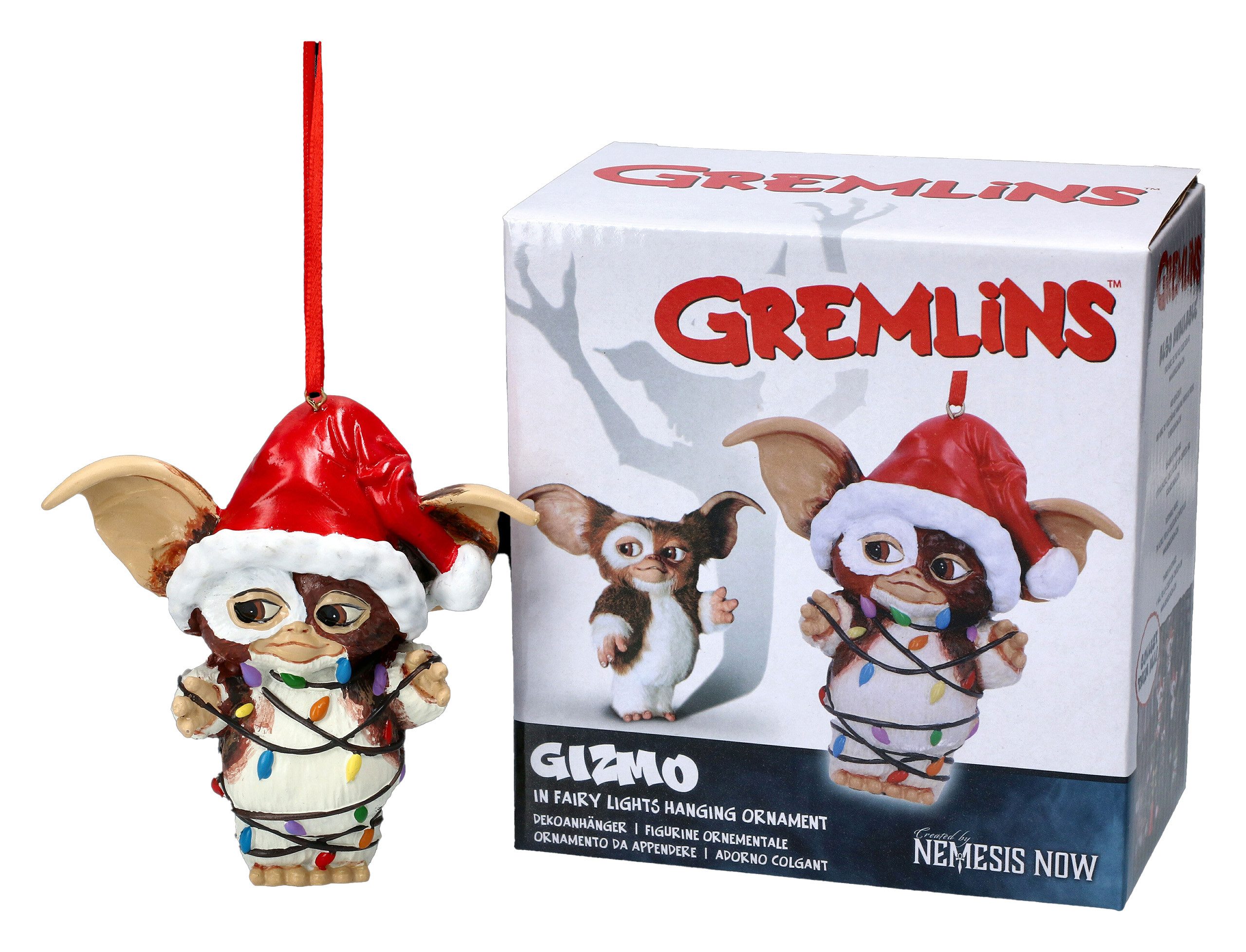 Figuren Shop GmbH Christbaumschmuck Christbaumschmuck - Gremlins Gizmo Lichterkette - Nemesis Now (1-tlg)