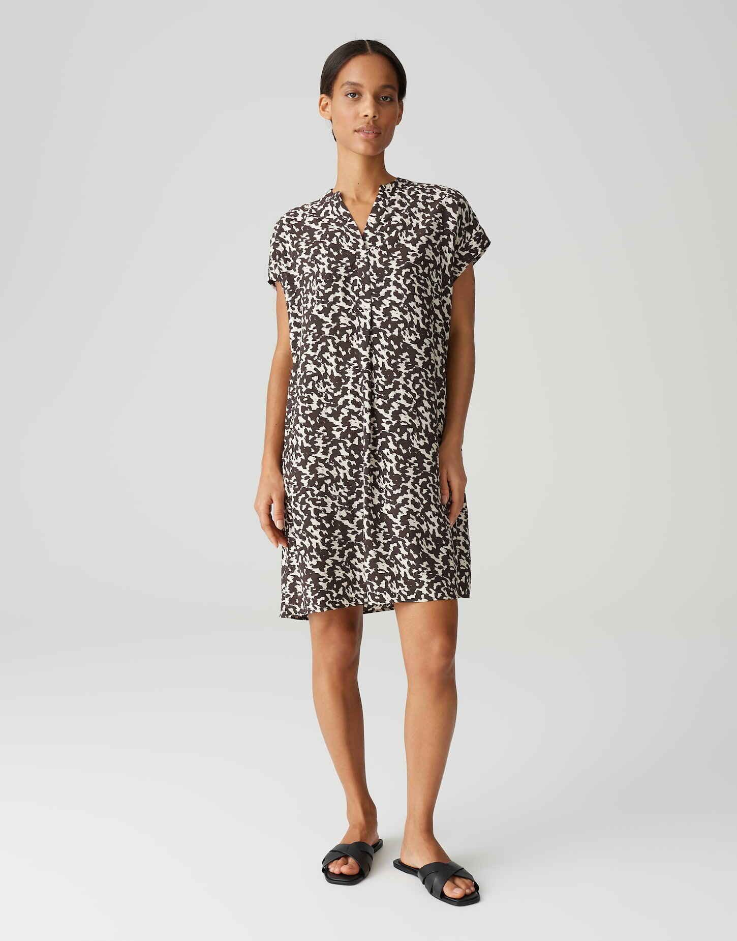 Hemdblusenkleid WULARA SHADOW aus Modalmix