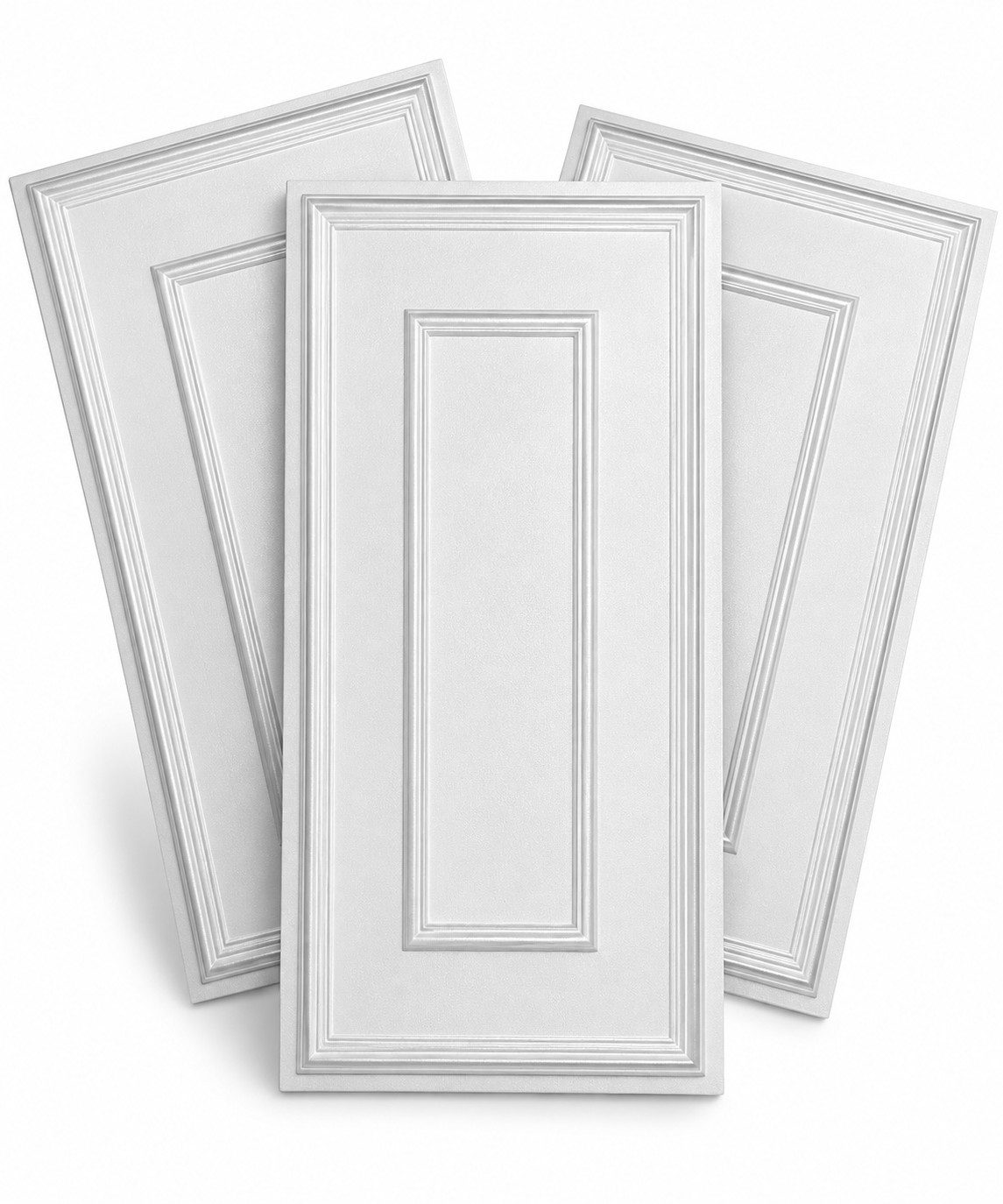 IKHEMalarka 3D Wandpaneel Betonoptik Marmor Ziegel aus Polystyrol Styropor XPS, BxL: 50,00x100,00 cm, 0,50 qm, (1 Stück, 0,5m) Deckenpaneelen - 3mm dick - 100x50cm