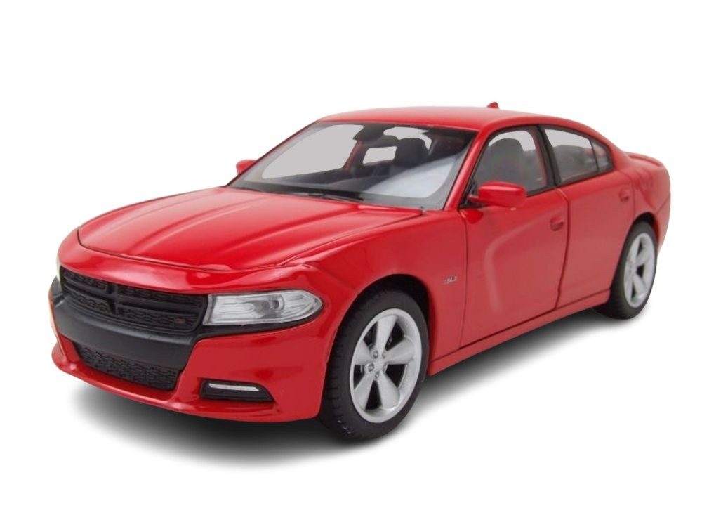 Welly Modellauto Dodge Charger R/T 2016 rot, Maßstab 1:24
