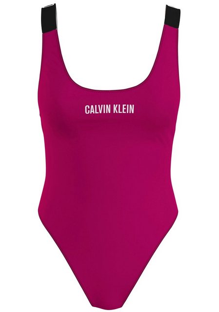 Calvin Klein Swimwear Badeanzug »Classic«, mit sehr hohem Beinausschnitt
