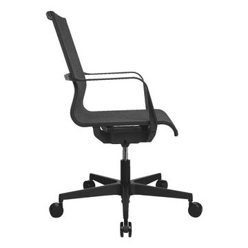 TOPSTAR Schreibtischstuhl Sitness Life 40, mit Armlehnen, Flachsitz, 3D-Sitztechnik und Netzlehne