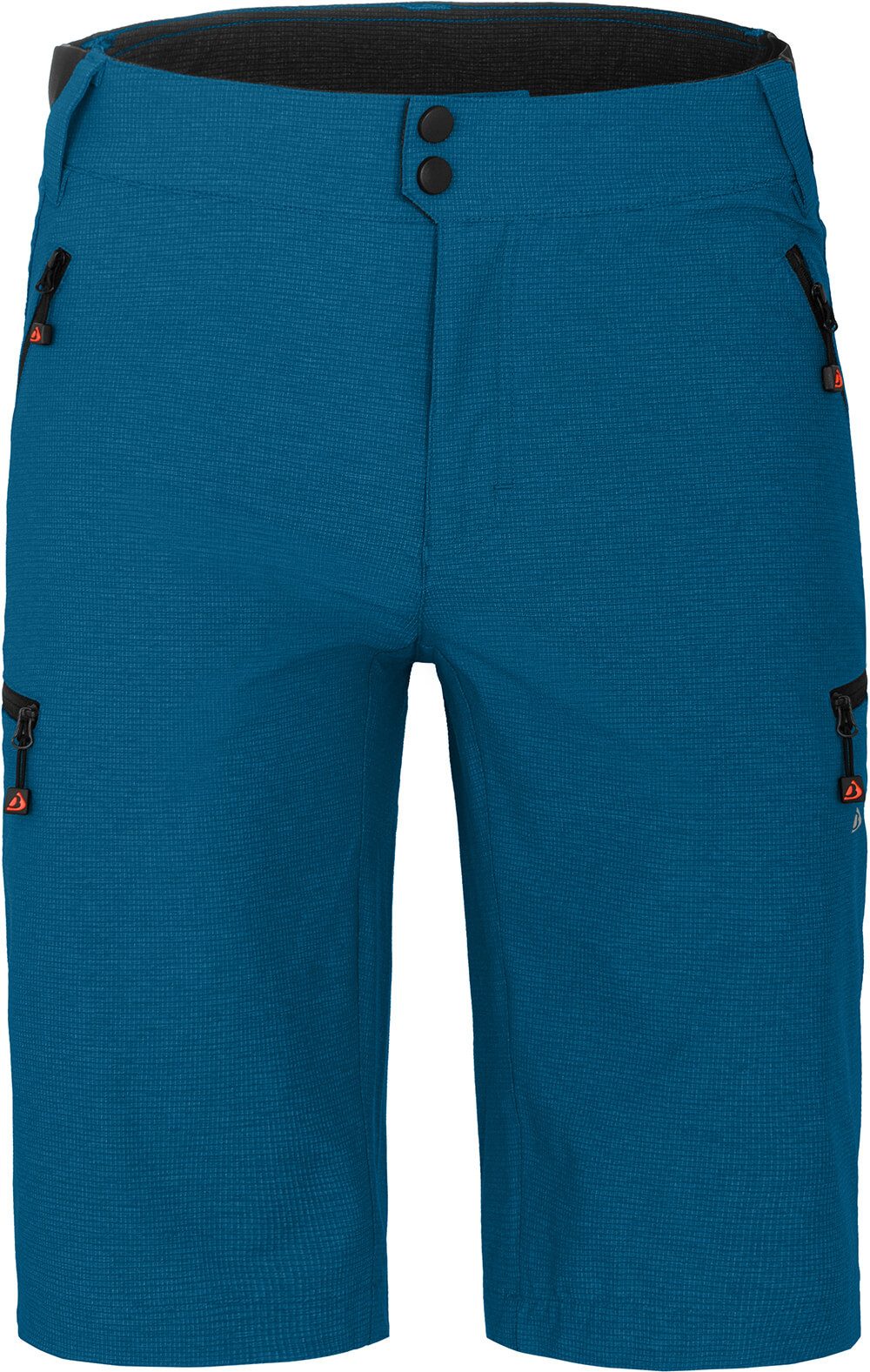 Bergson Fahrradhose PATTI Bermuda Herren Radshorts, strapazierfähig, elastisch, Normalgrößen, Saphir bl