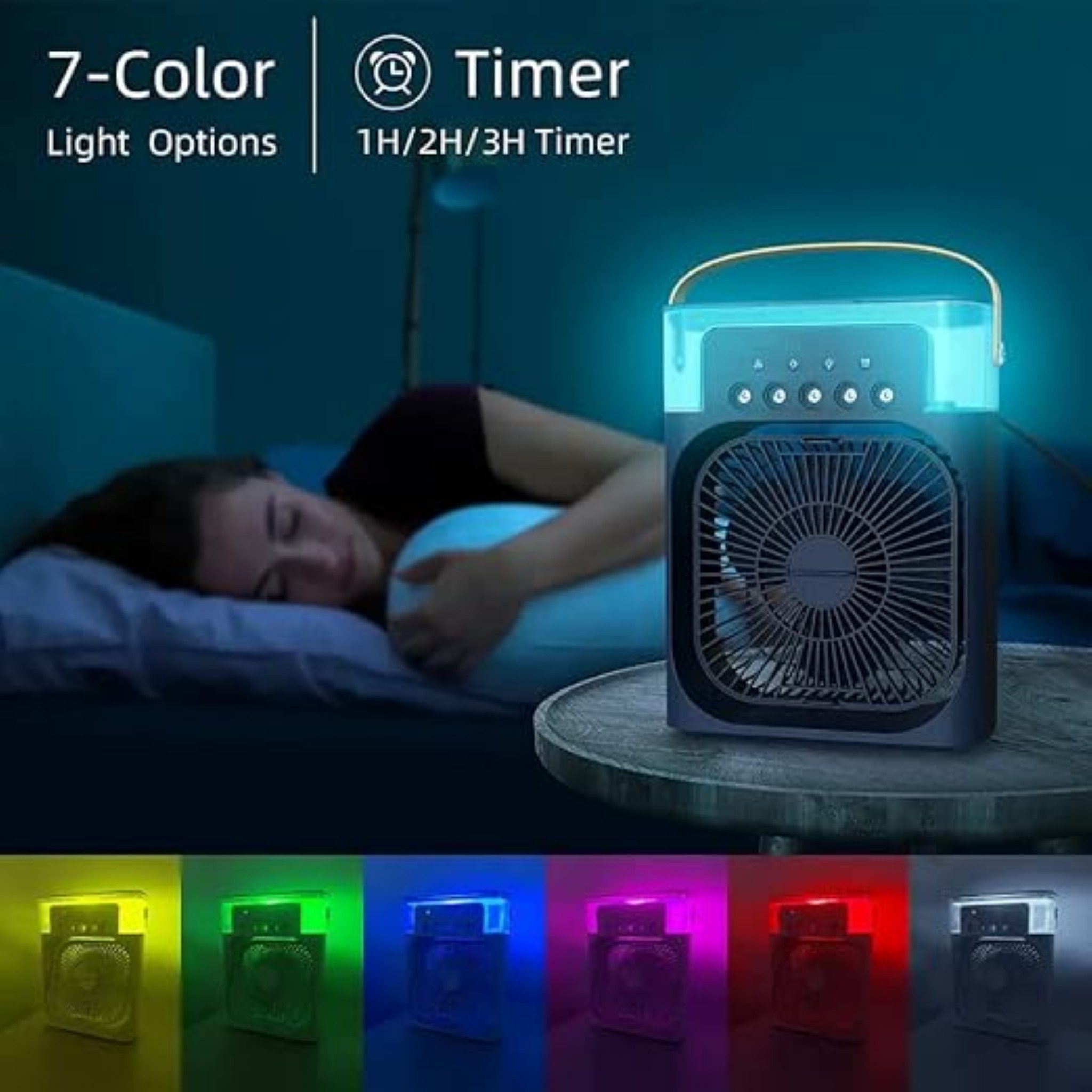 LA CUTE Tischventilator 3-in-1 Luftkühler, USB günstig online kaufen