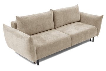 MOEBLO Sofa Rolling, mit Schlaffunktion mit Bettkasten Couch Polstermöbel Sitzmöbel Wohnzimmermöbel 3-Sitzer-Sofa Stoffsofa, (BxHxT):240x90x108 cm, mit Relaxfunktion
