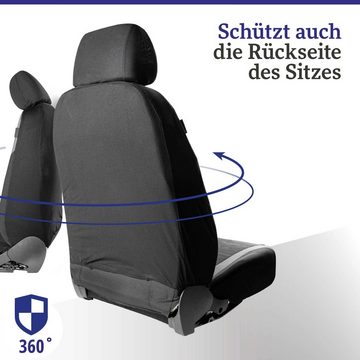 WALSER Autositzbezug »Scarlett«, 3-tlg., für Vordersitze, mit Swarovski Kristallen