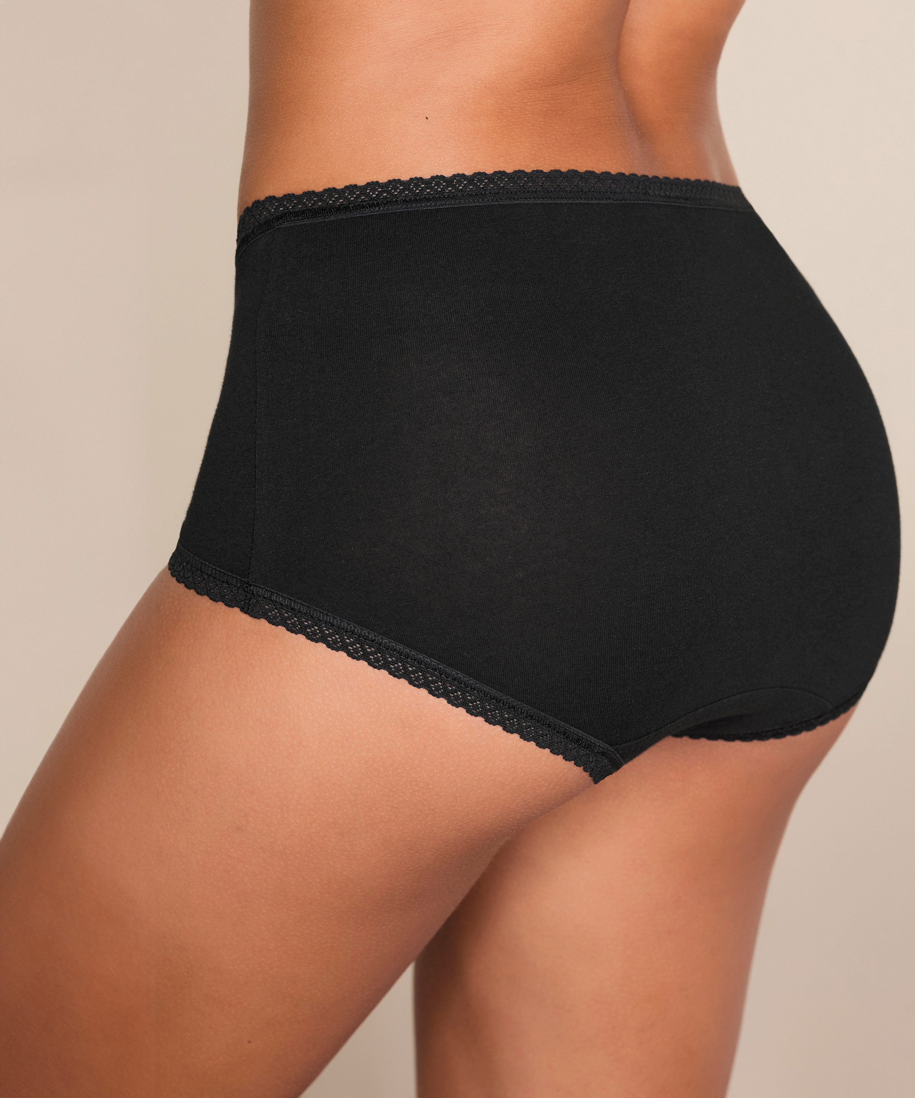 Vivance by Lascana Taillenslip (7er-Pack) aus weicher Baumwollqualität mit feiner Spitzeneinfassung – Bild 3 von 5