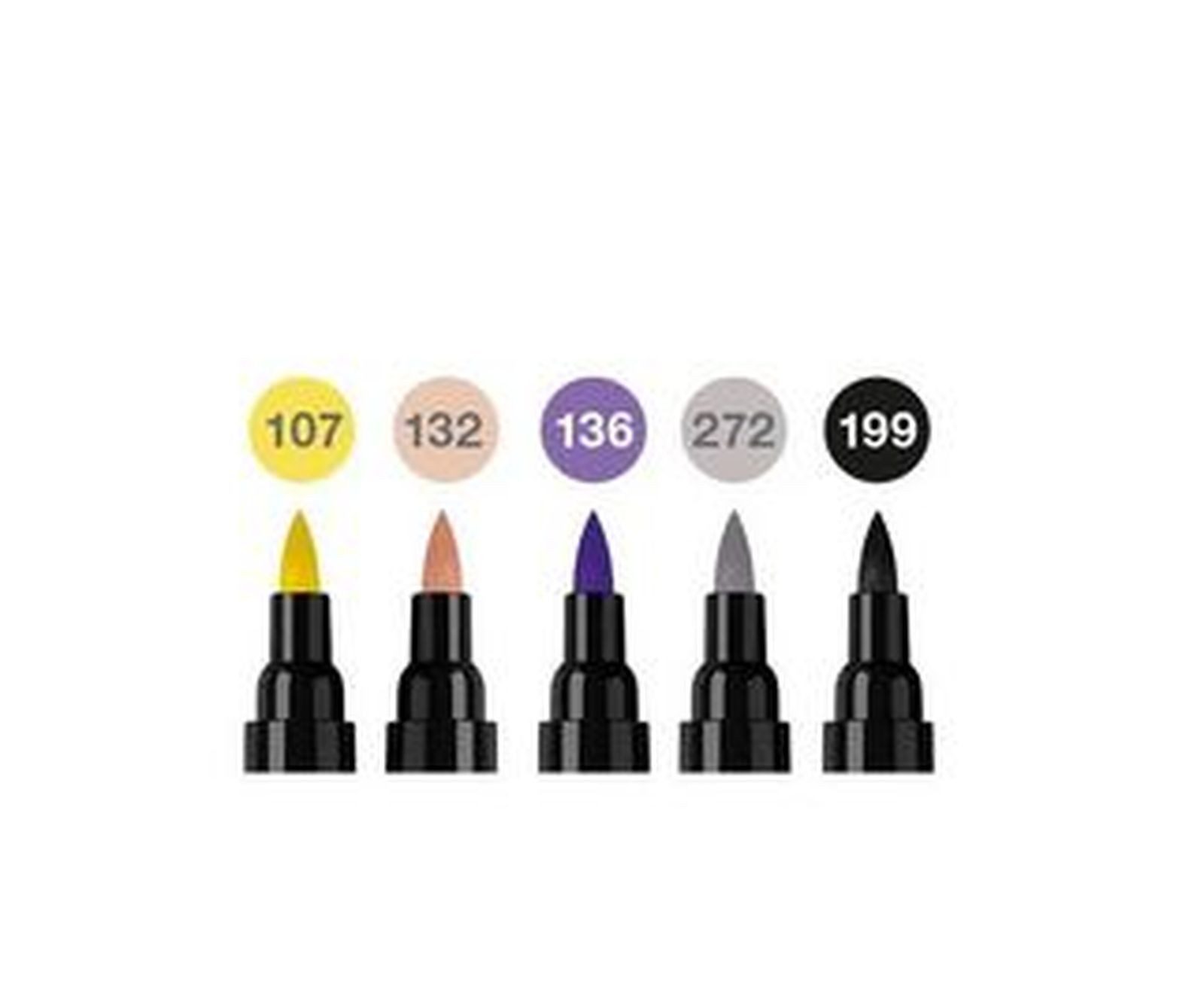 Faber-Castell Künstlerstift Pitt Artist Pen Dual Marker, (5-tlg), verschiedene Varianten