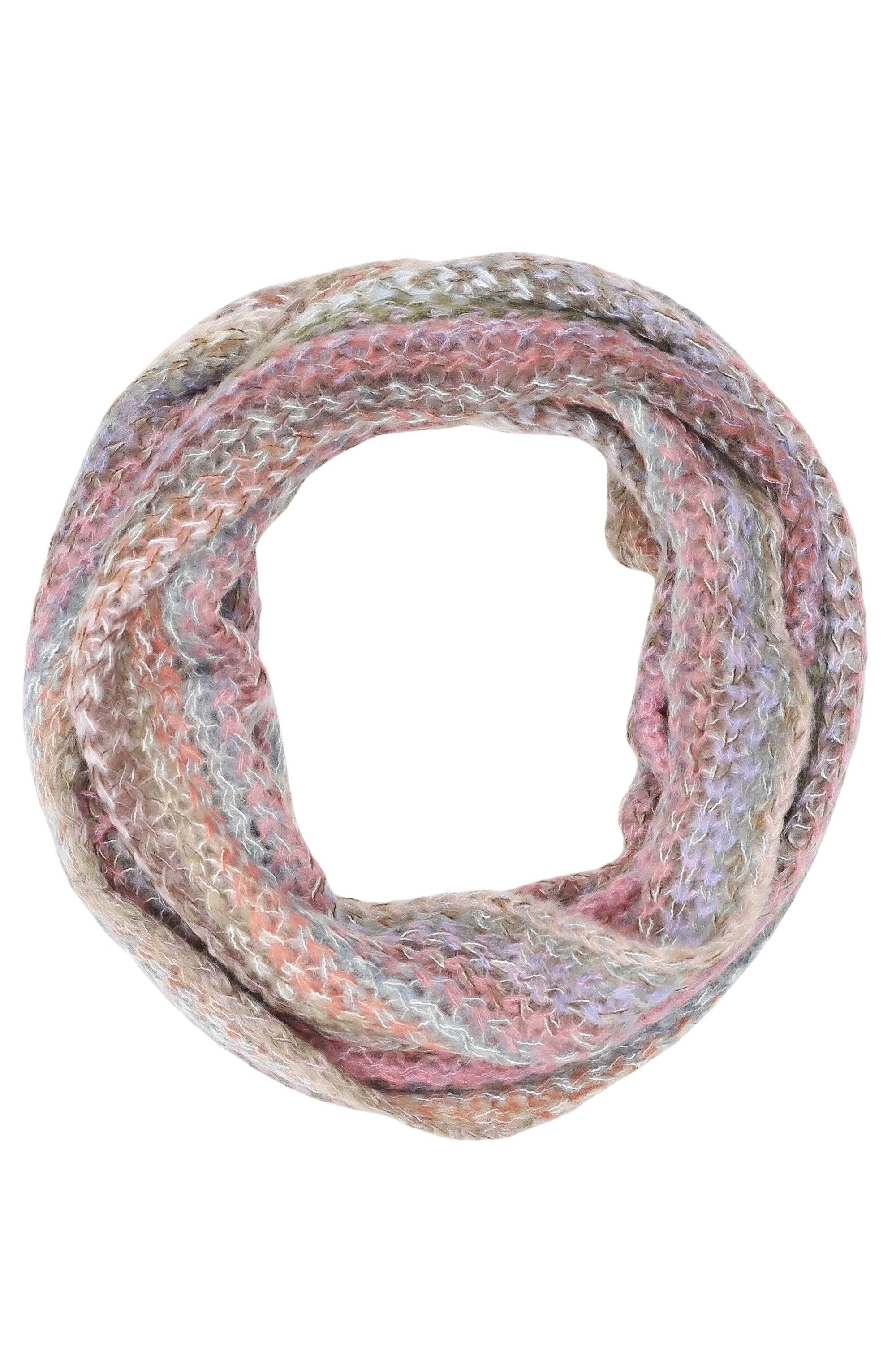 COLLEZIONE ALESSANDRO Strickschal Strickloop, (1-St), Made in Italy, in tollen Farben