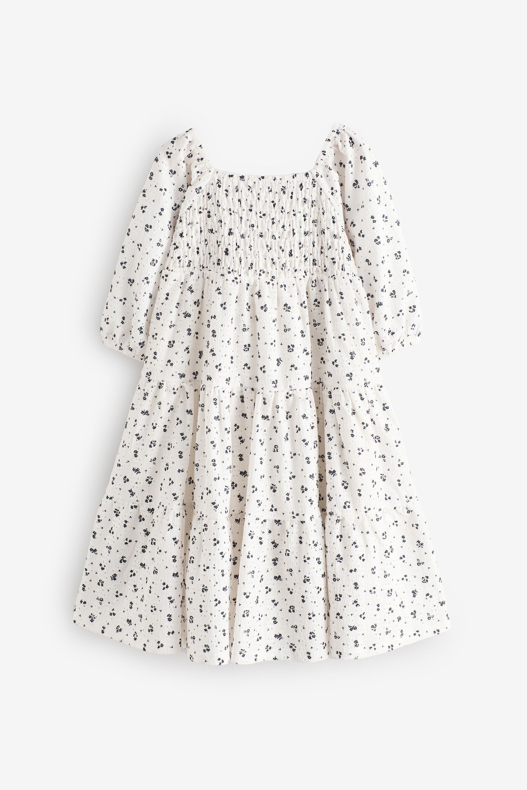 Next Spitzenkleid Mehrlagiges besticktes Kleid (1-tlg) günstig online kaufen
