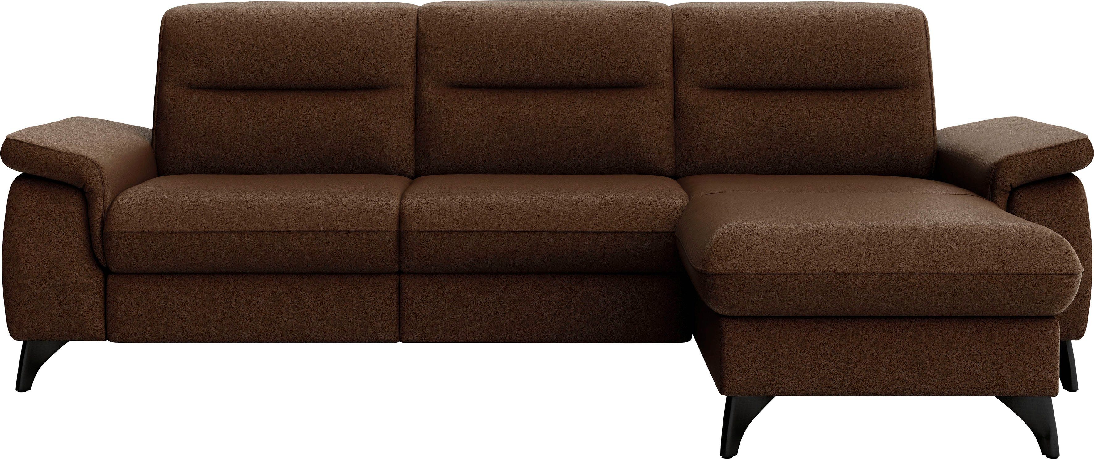 sit&more Ecksofa "Astoria L-Form", wahlweise mit motorischer Relaxfunktion günstig online kaufen