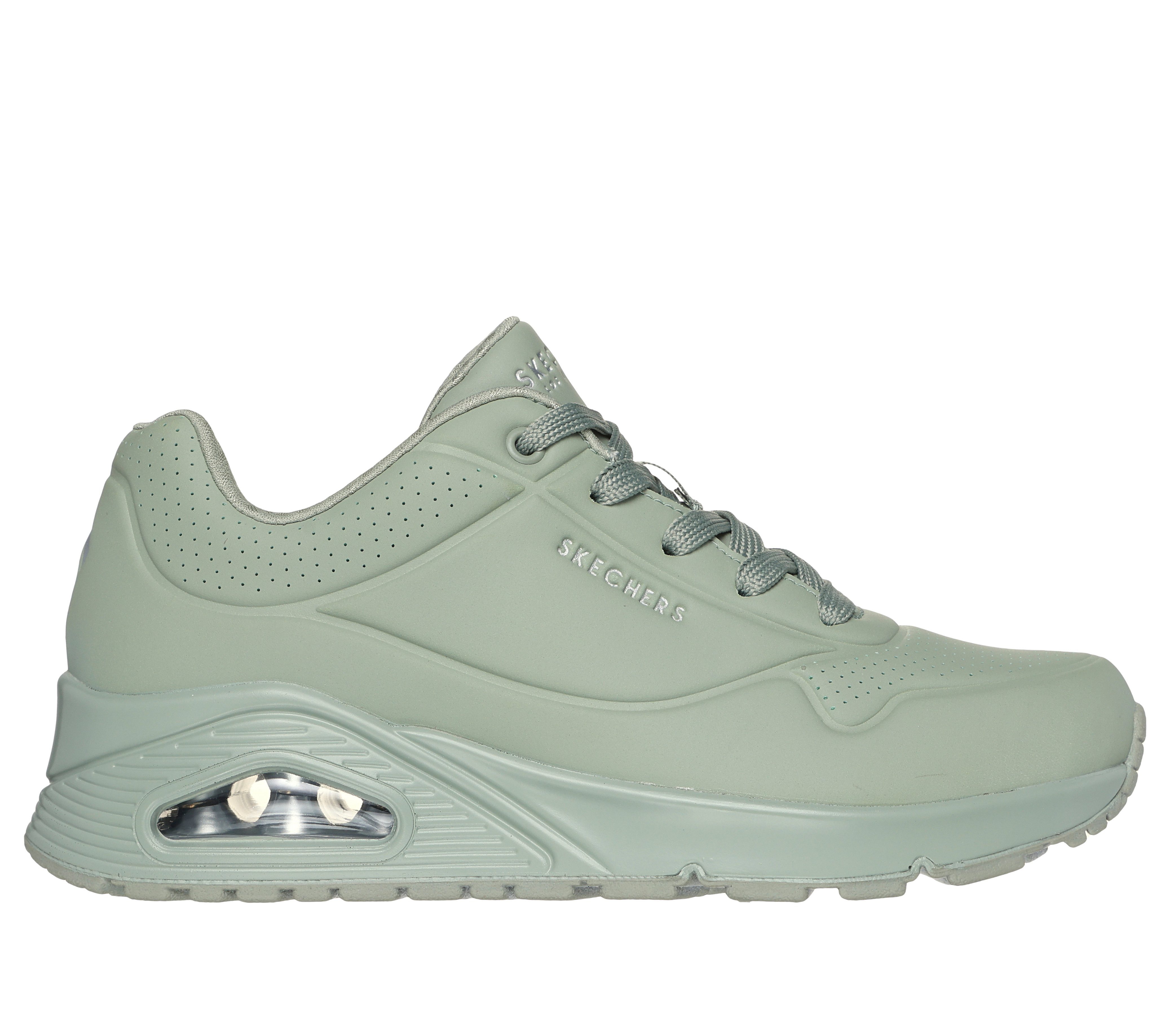 Skechers Street Uno - Stand on Air Sneaker Freizeitschuh, Halbschuh, Schnürschuh mit Memory Foam – Bild 3 von 5