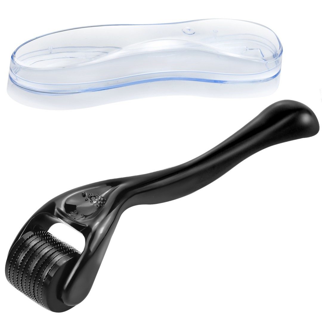 Dermaroller Professioneller Bart-Roller-0,3 mm aus Titan-Für Bartwachstum