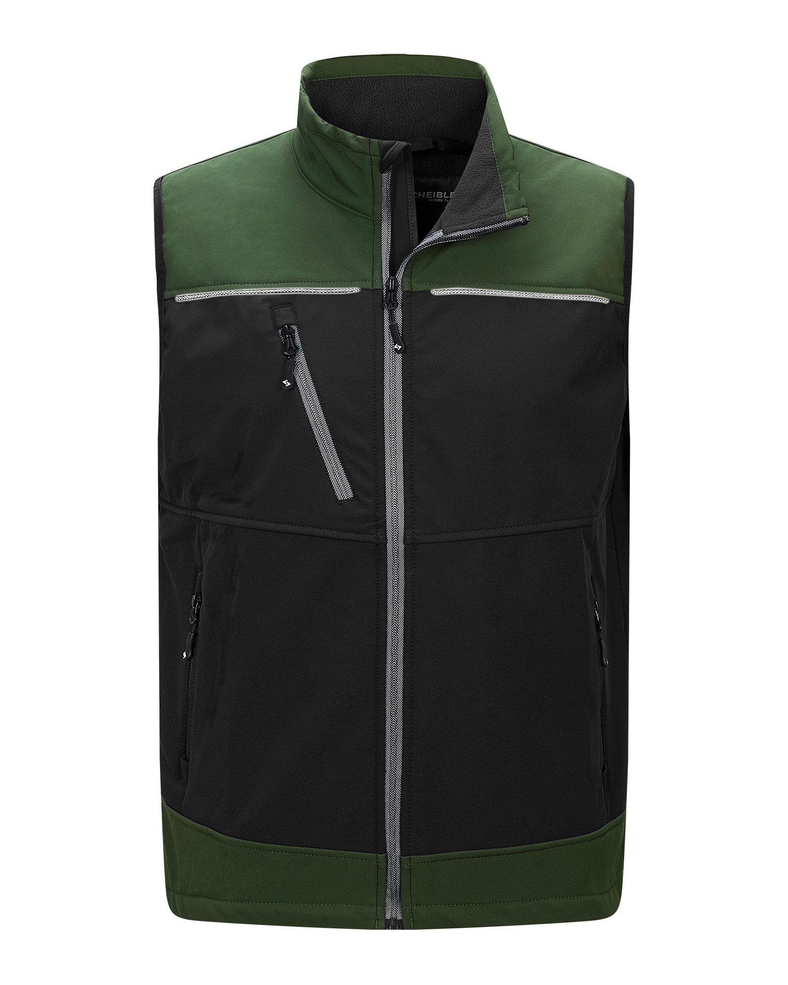 SCHEIBLER WORKWEAR Softshellweste Active Softshellweste wasserabweisend, atmungsaktiv und winddicht