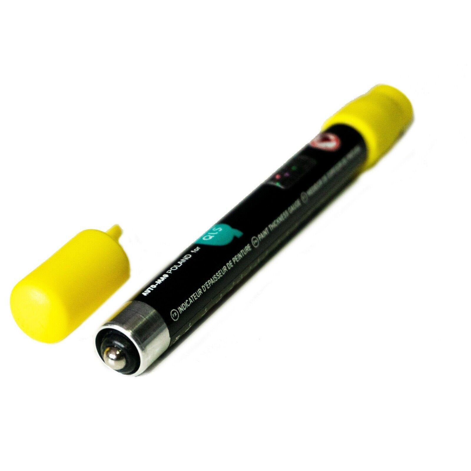 QLS Lackschichtenmessgerät BIT3003, Lackprüfer Magnetisch Runde Spitze Auto