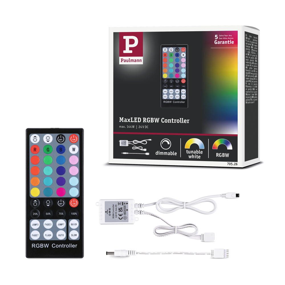 Paulmann LED Stripe MaxLED Fernbedienung RGBW, 1-flammig, LED Streifen