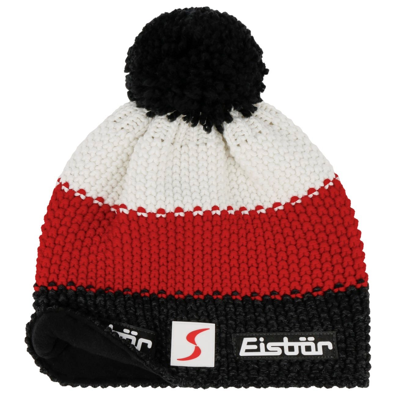 Eisbär Bommelmütze (1-St) Beanie mit Futter, Made in the EU günstig online kaufen