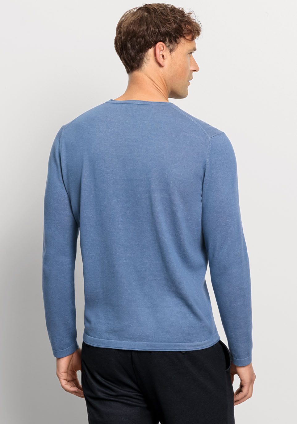 OLYMP Rundhalspullover OLYMP Strick Casual Crew günstig online kaufen