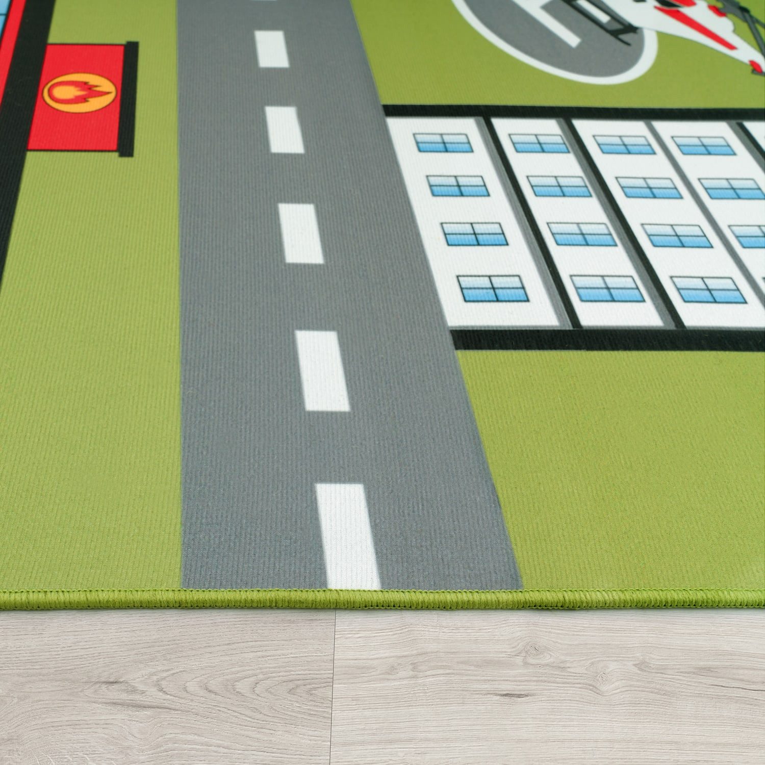 TT Home Teppich Kinderzimmer, Quadrat, Höhe: 4 mm, Kinderzimmerteppich Teppich Junge Mädchen Kinderteppich Baby Rutschfes