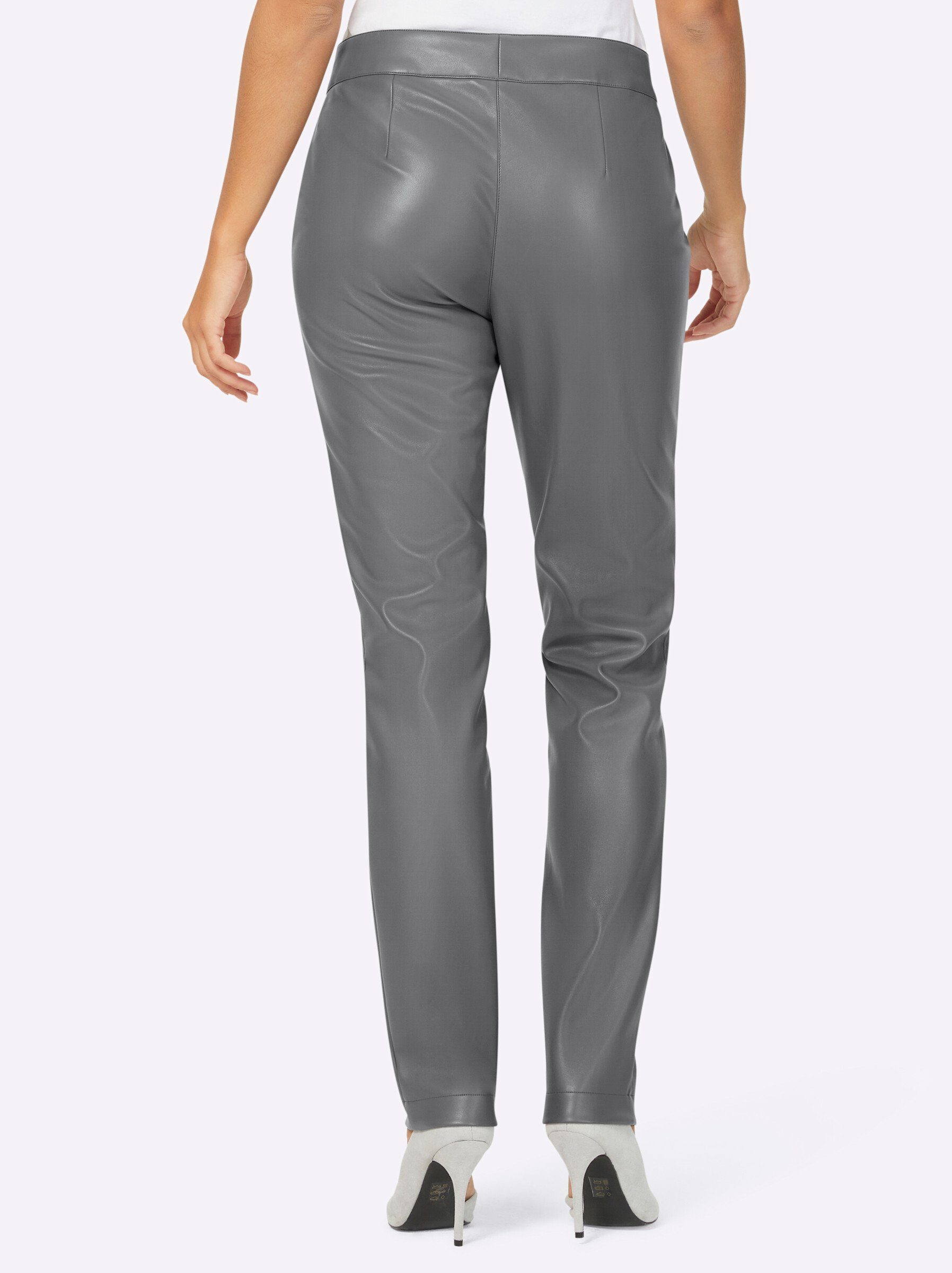 creation L Jerseyhose Lederimitat-Hose komfortabel – Bild 3 von 4